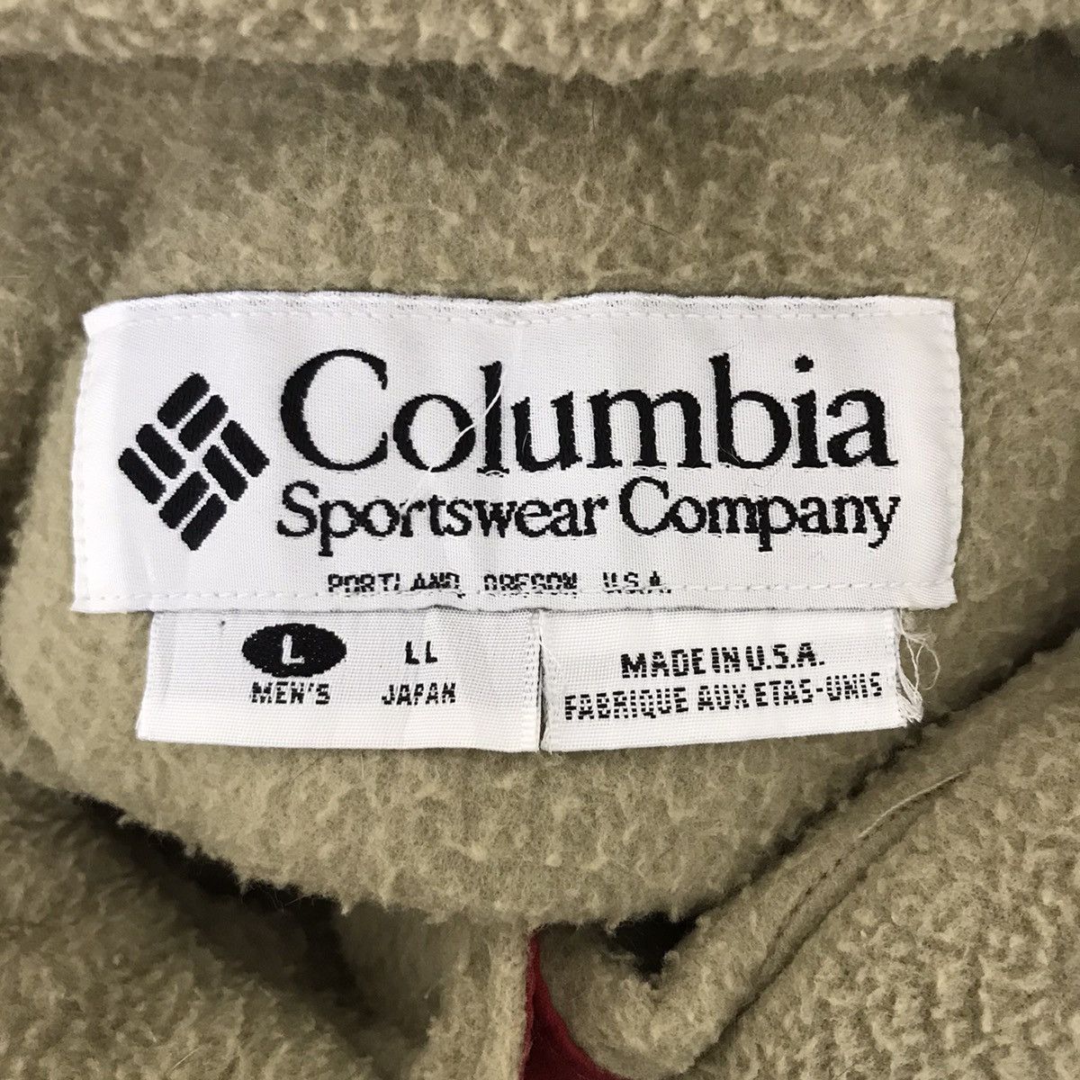 Columbia Vintage COLUMBIA SPORTSWEAR USA FleeceRetro SherpaSweatshirt Size US L / EU 52-54 / 3 - 4 Thumbnail