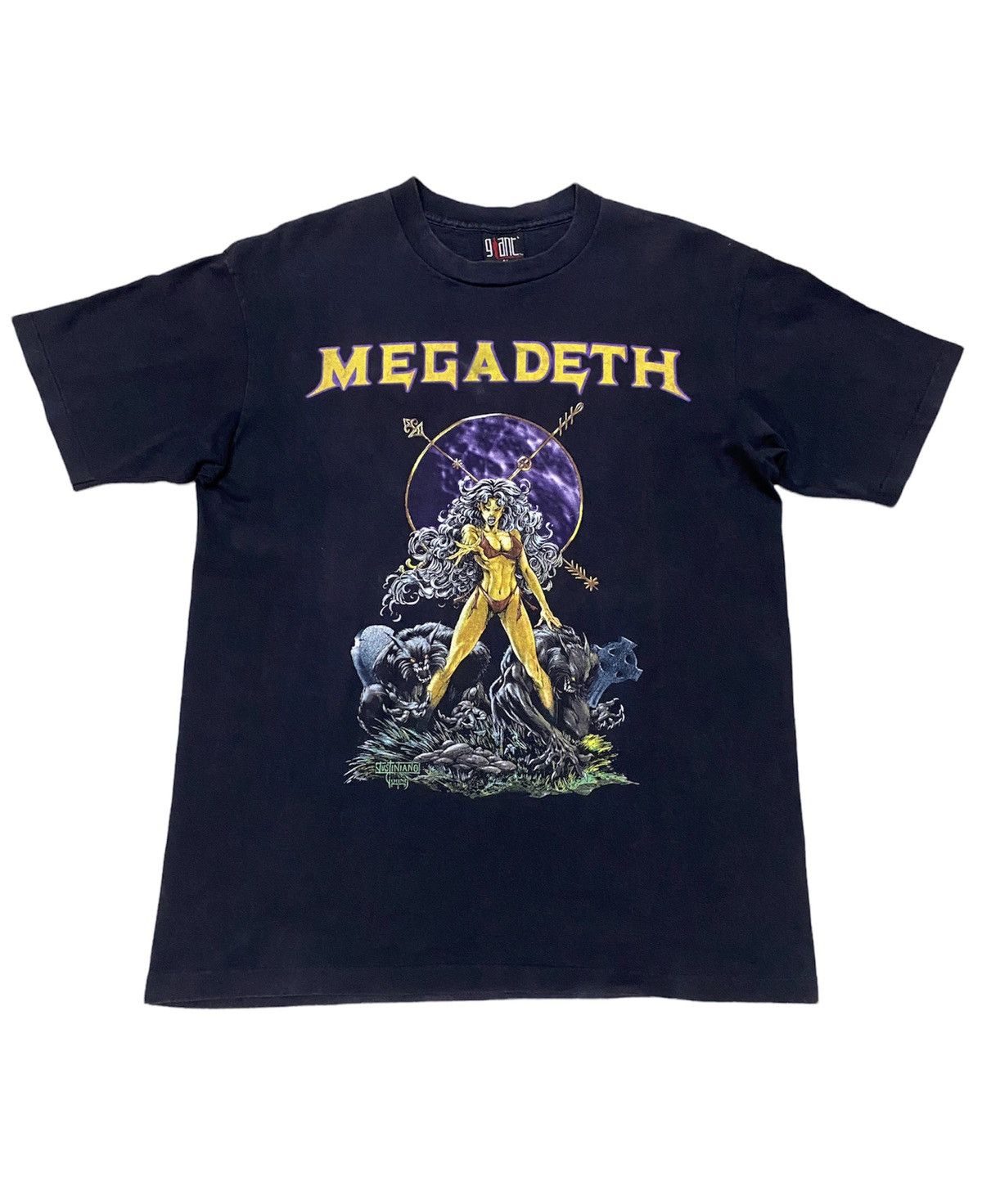 Band Tees Vintage Megadeth Band Tee Size US L / EU 52-54 / 3 - 1 Thumbnail