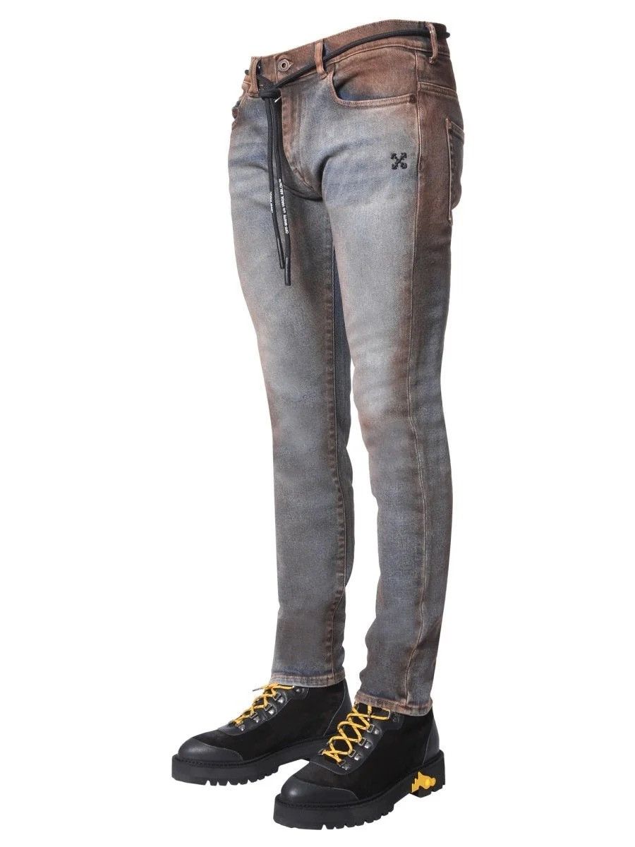 Off-White Off-White Stain Effect Jeans Size US 34 / EU 50 - 8 Thumbnail