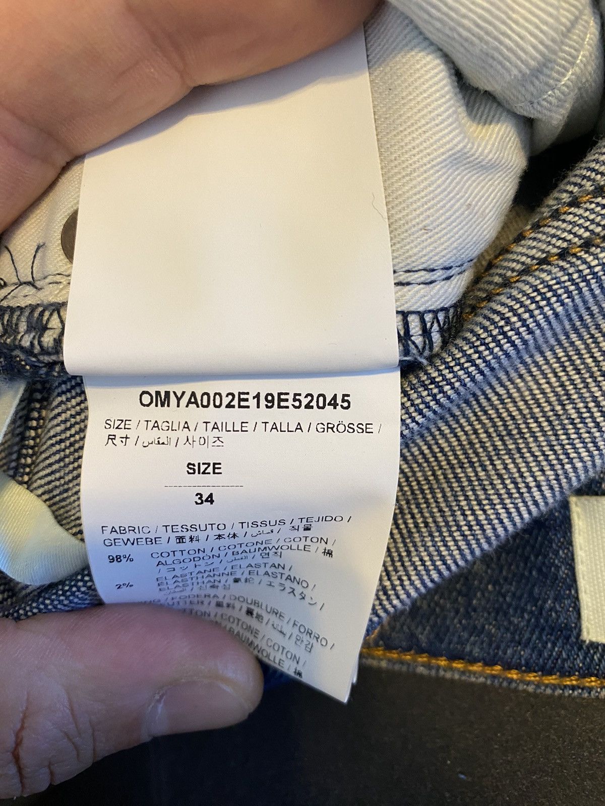Off-White Off-White Stain Effect Jeans Size US 34 / EU 50 - 5 Thumbnail