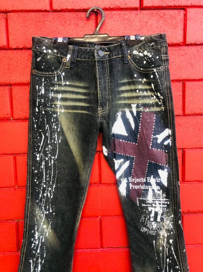 Japanese Brand Vintage Dixie Japanese Designer Fashion Style Denim Size US 29 - 3 Thumbnail