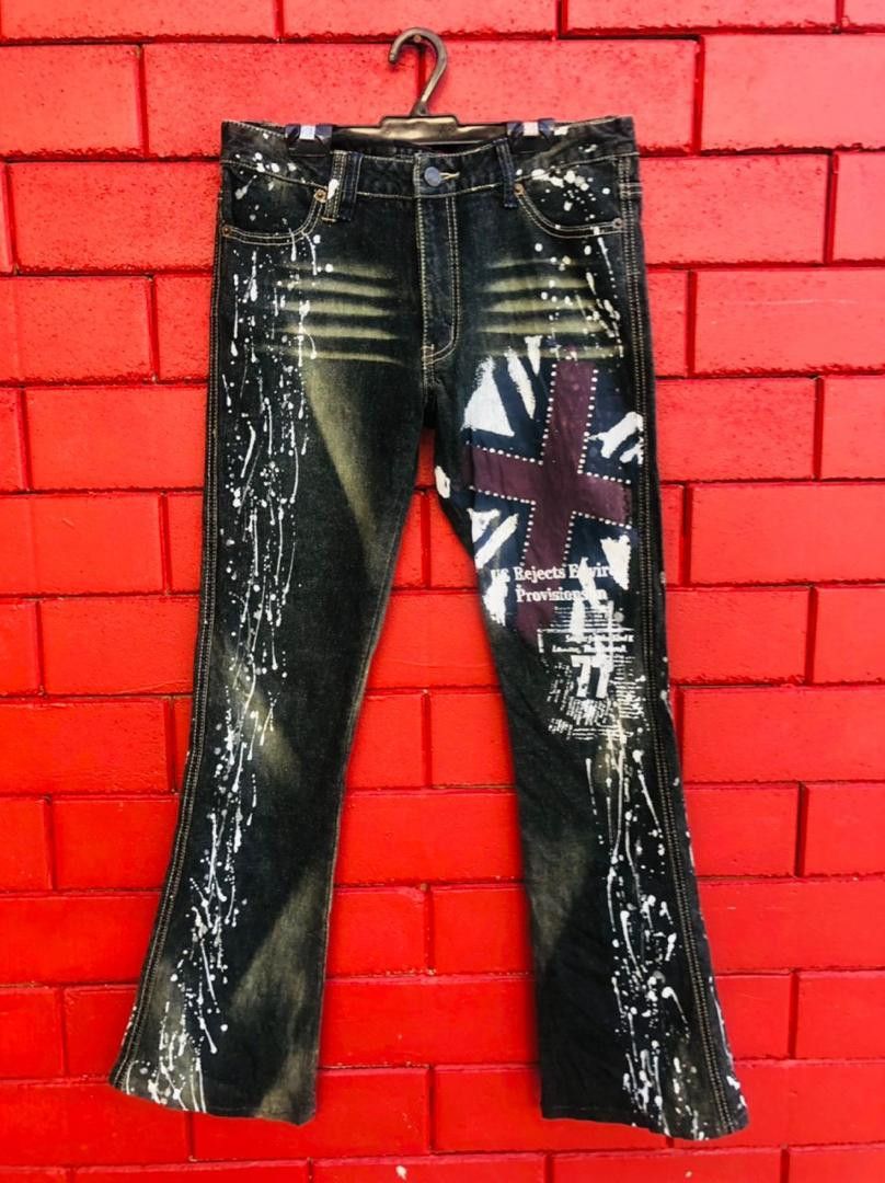 image of Vintage Dixie Japanese Designer Fashion Style Denim in Black, Men's (Size 29)