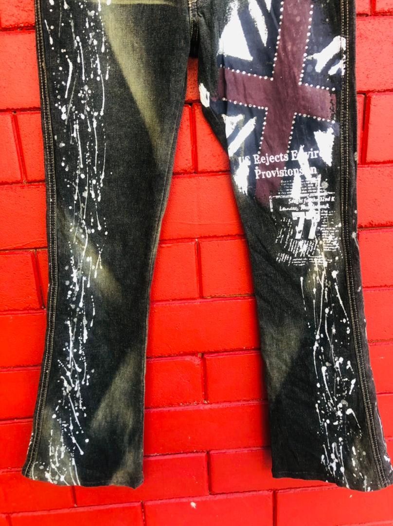 Japanese Brand Vintage Dixie Japanese Designer Fashion Style Denim Size US 29 - 4 Thumbnail