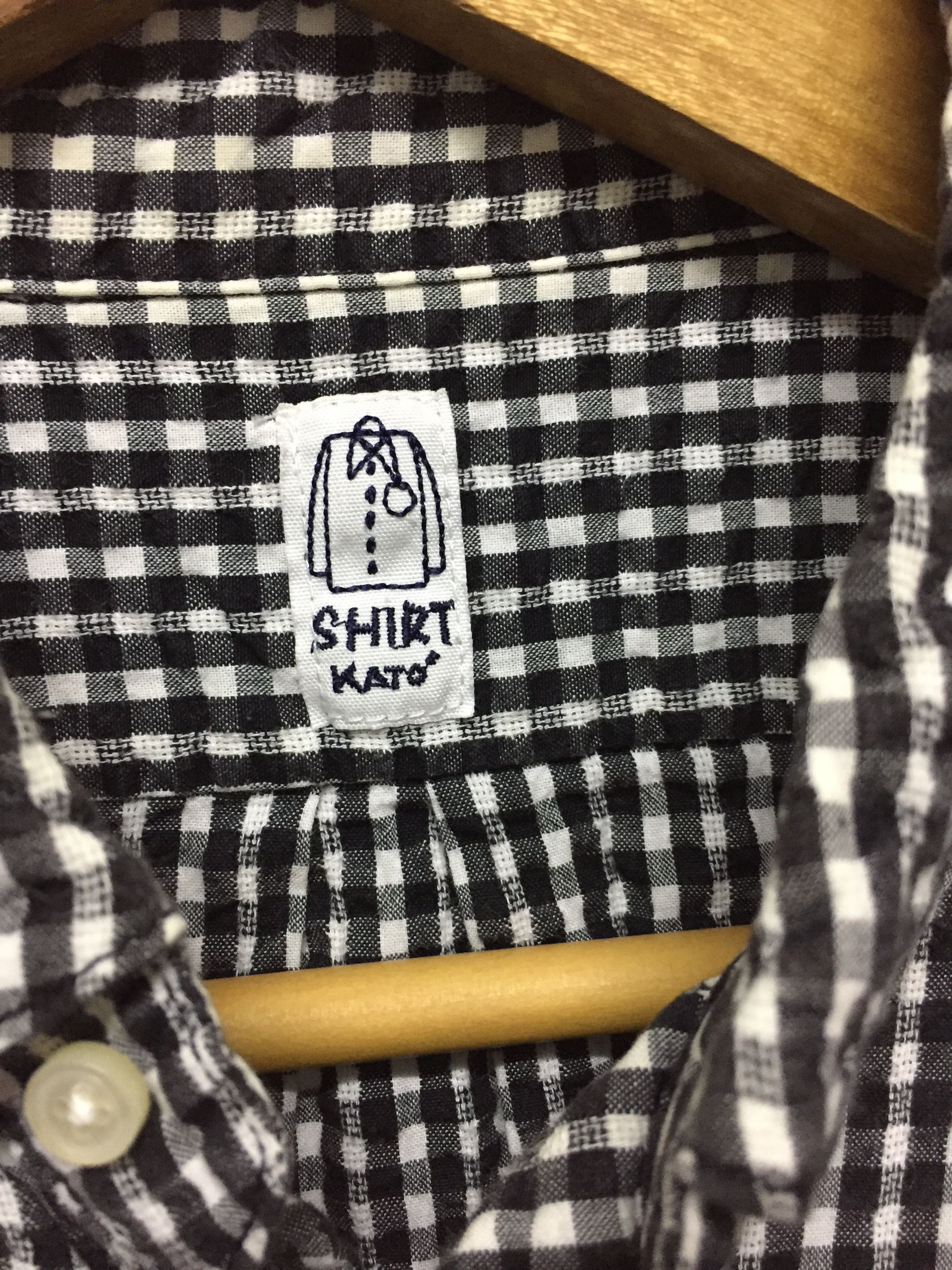 KATO Hiroshi Kato wrinkled checked Size US M / EU 48-50 / 2 - 8 Thumbnail