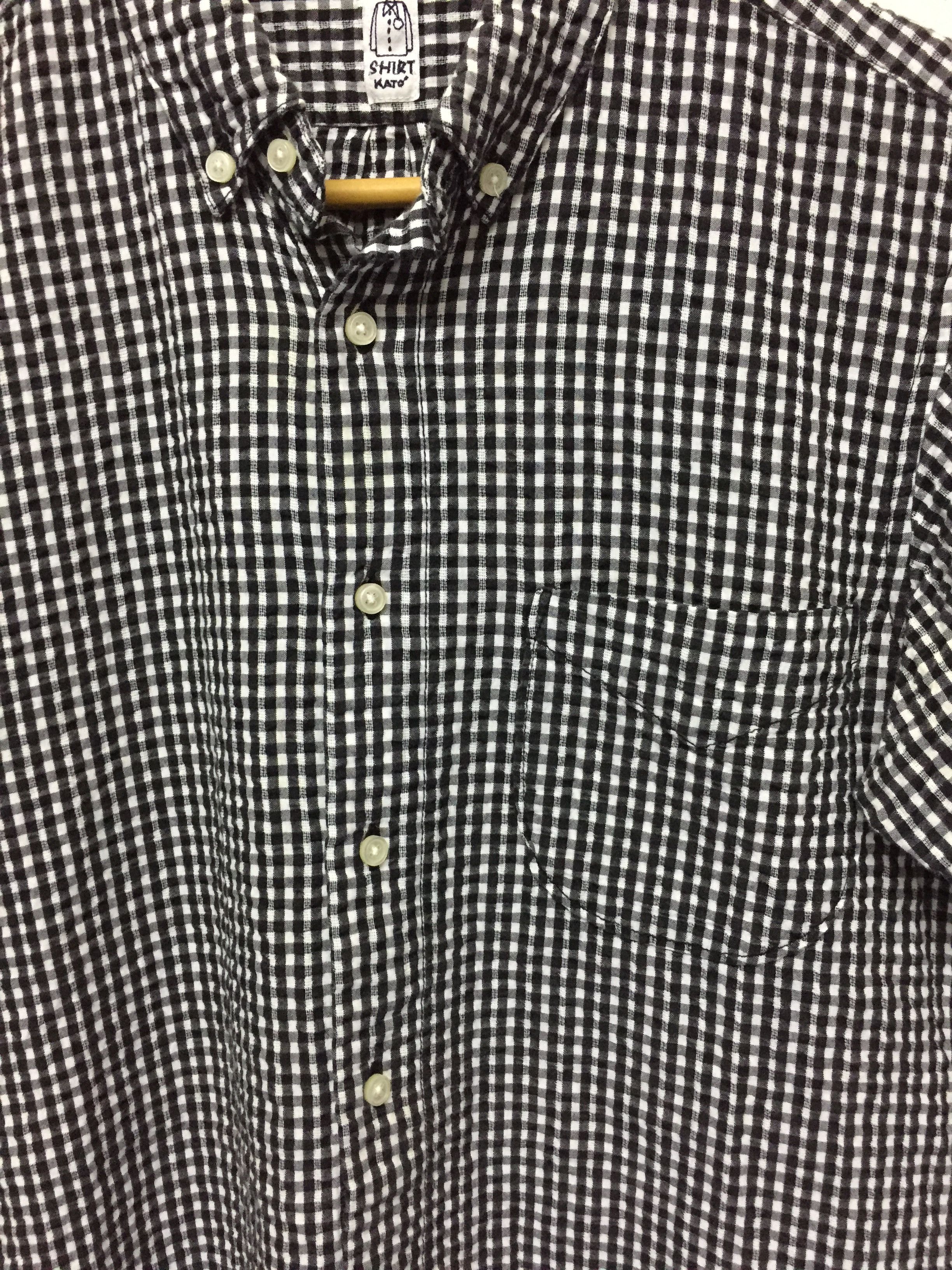 KATO Hiroshi Kato wrinkled checked Size US M / EU 48-50 / 2 - 4 Thumbnail