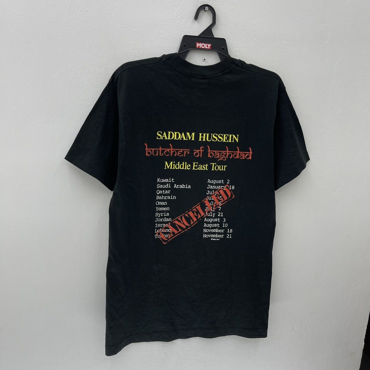 Other Vintage 90s Saddam Hussein x Desert Storm Size US L / EU 52-54 / 3 - 3 Thumbnail