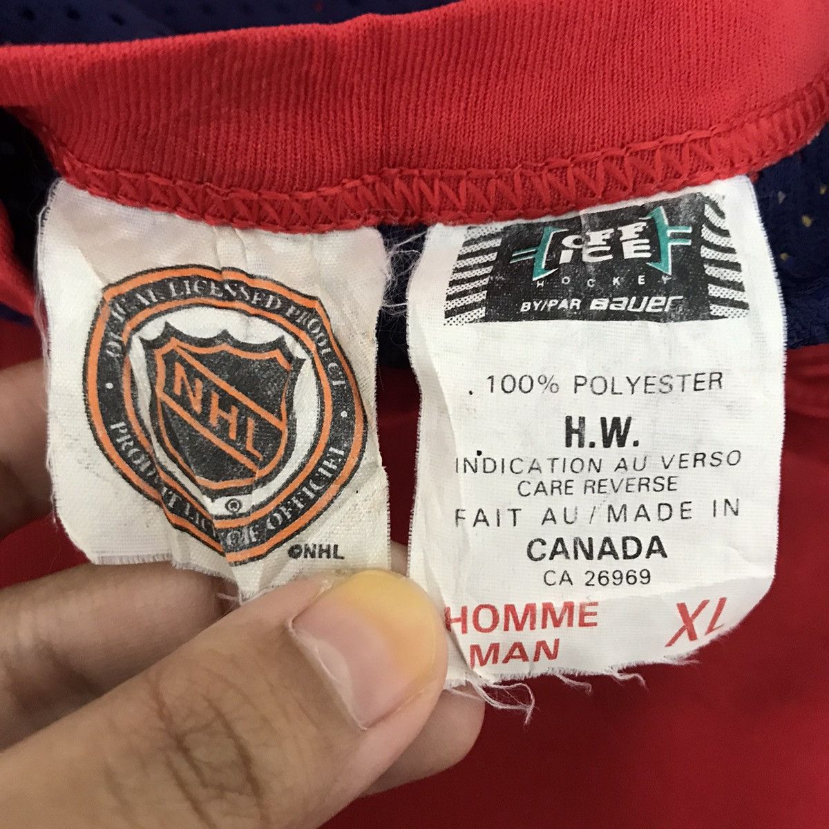 NHL Vintage PANTHERS ROLLER HOCKEY Nhl Ice Hockey Red Jersey Size US XL / EU 56 / 4 - 8 Thumbnail