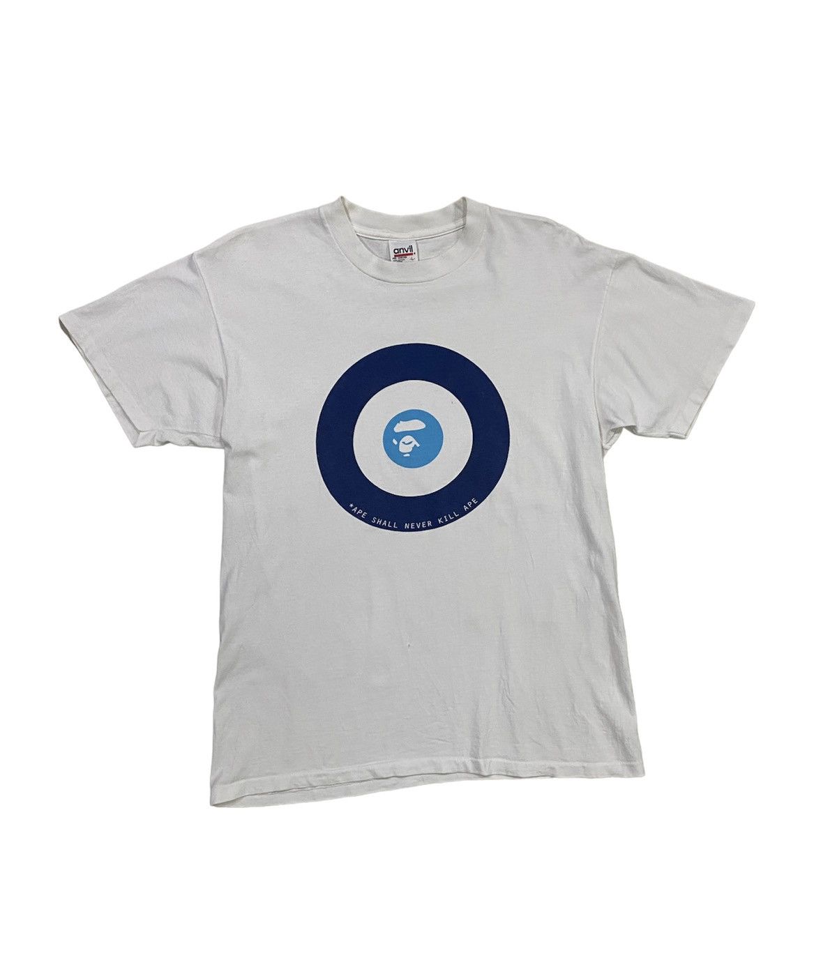 Bape vintage a bathing ape anvil tag tshirt Size US L / EU 52-54 / 3 - 1 Thumbnail