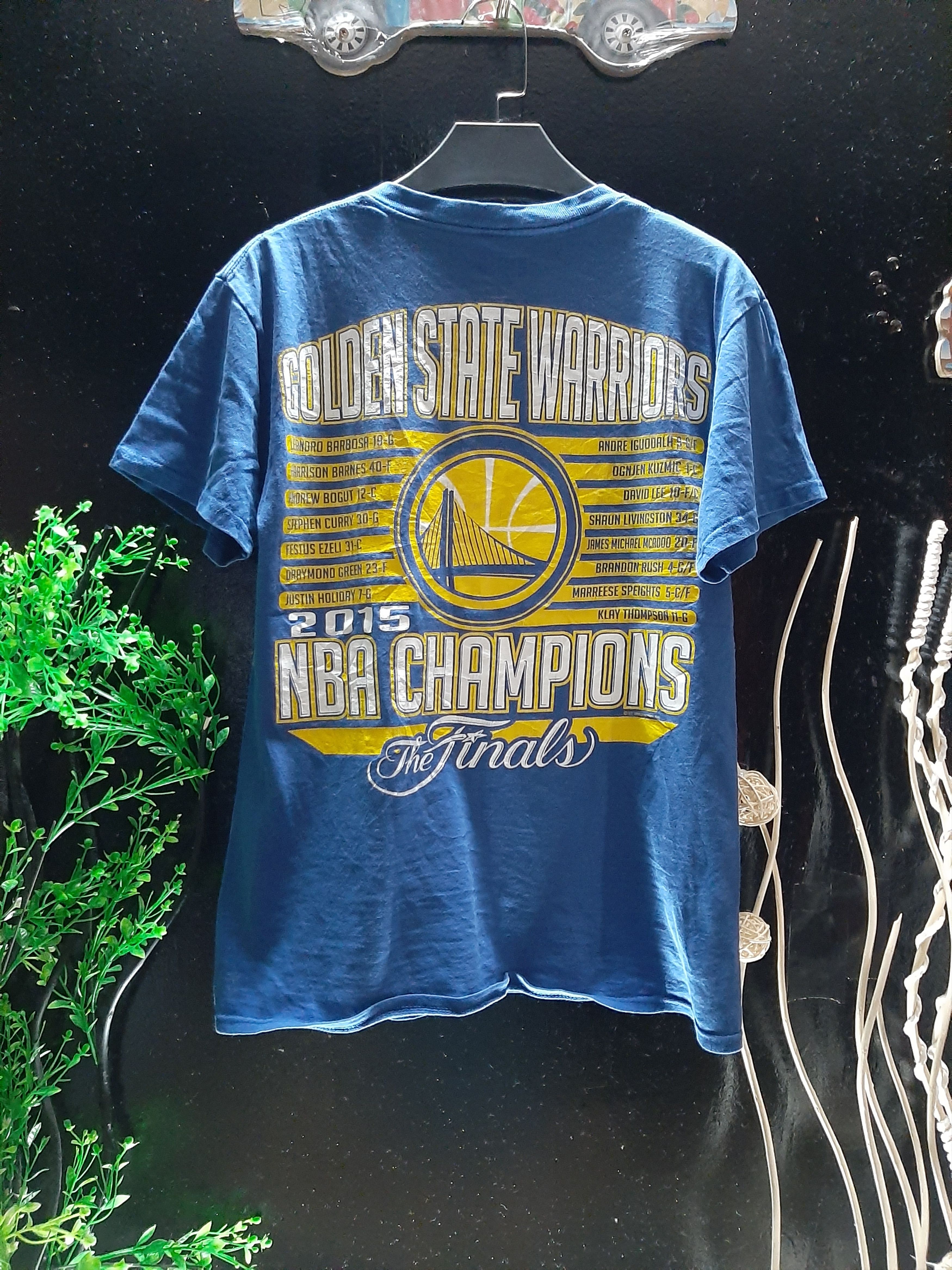 All Sport × NBA NBA CHAMPION THE FINALS GOLDEN STATE WARRIORS TEAM 2015 TEE Size US S / EU 44-46 / 1 - 1 Thumbnail