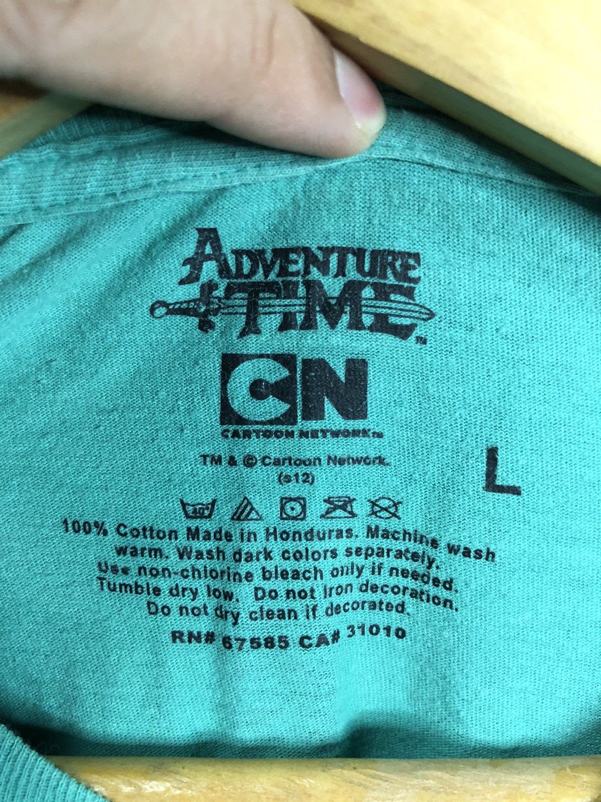 Anime × Cartoon Network × Vintage ADVENTURE TIME CARTOON NETWORK TEE Size US M / EU 48-50 / 2 - 7 Thumbnail