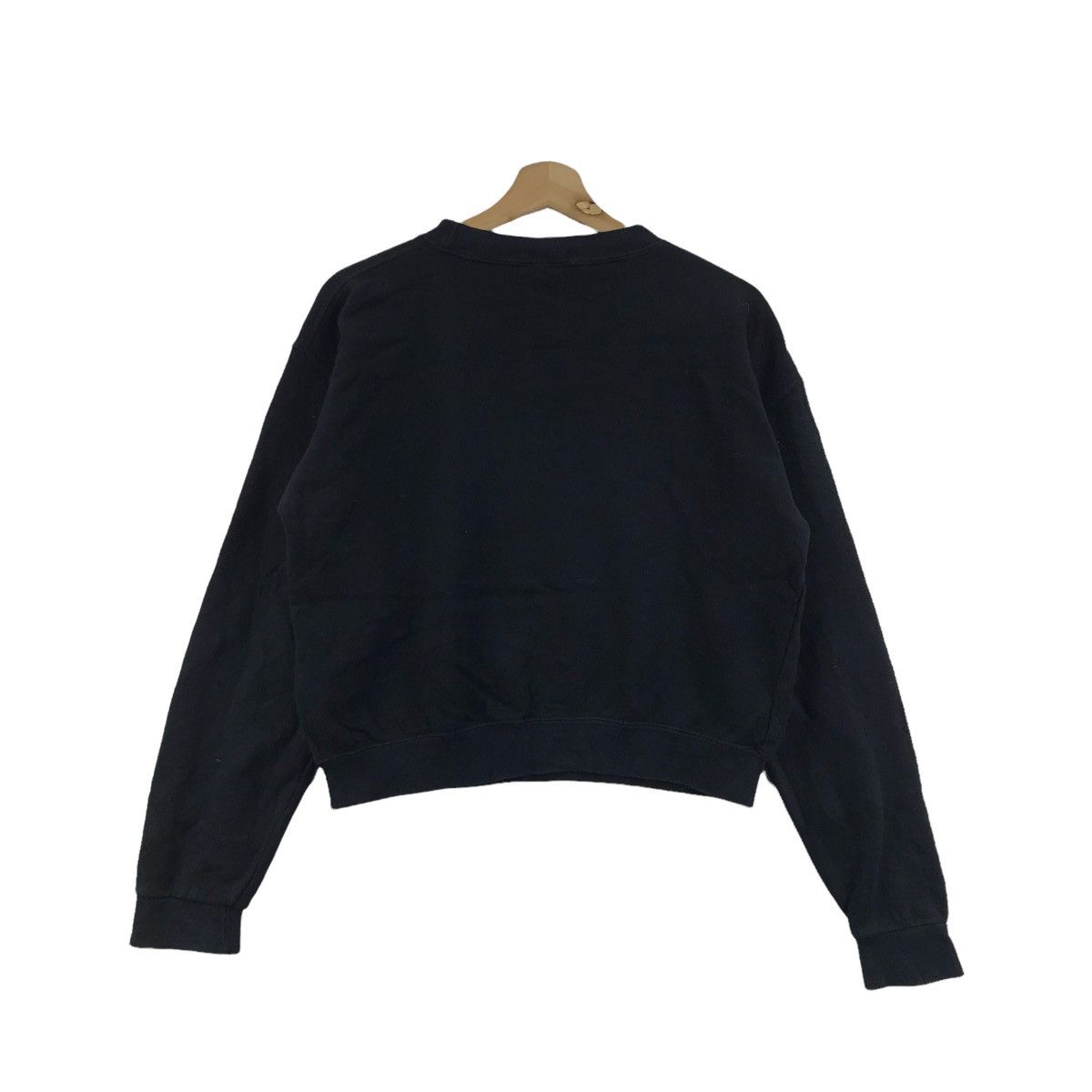 DKNY DKNY DONNA KARAN NewYork CropTop Big Print Black Sweatshirt Size US M / EU 48-50 / 2 - 5 Thumbnail