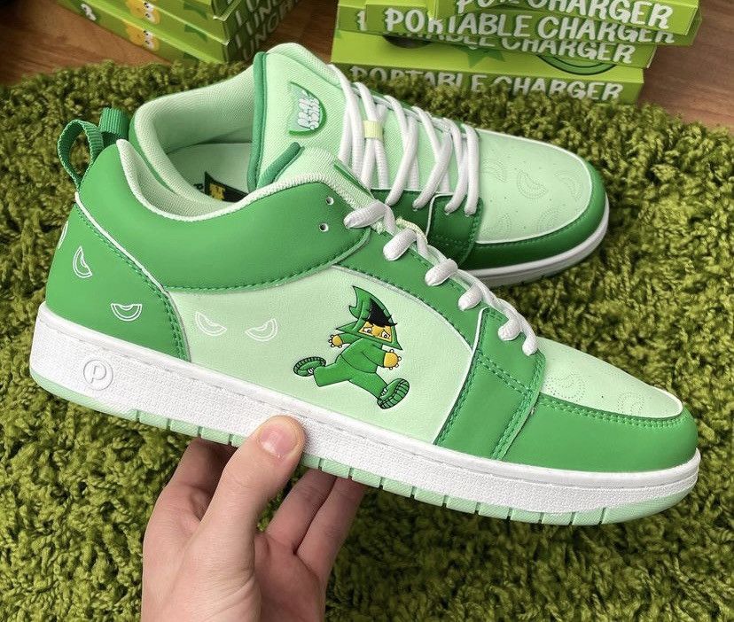 Vincent Peak Lunch Box Kids Green Melon Chunks Sneakers 12.5