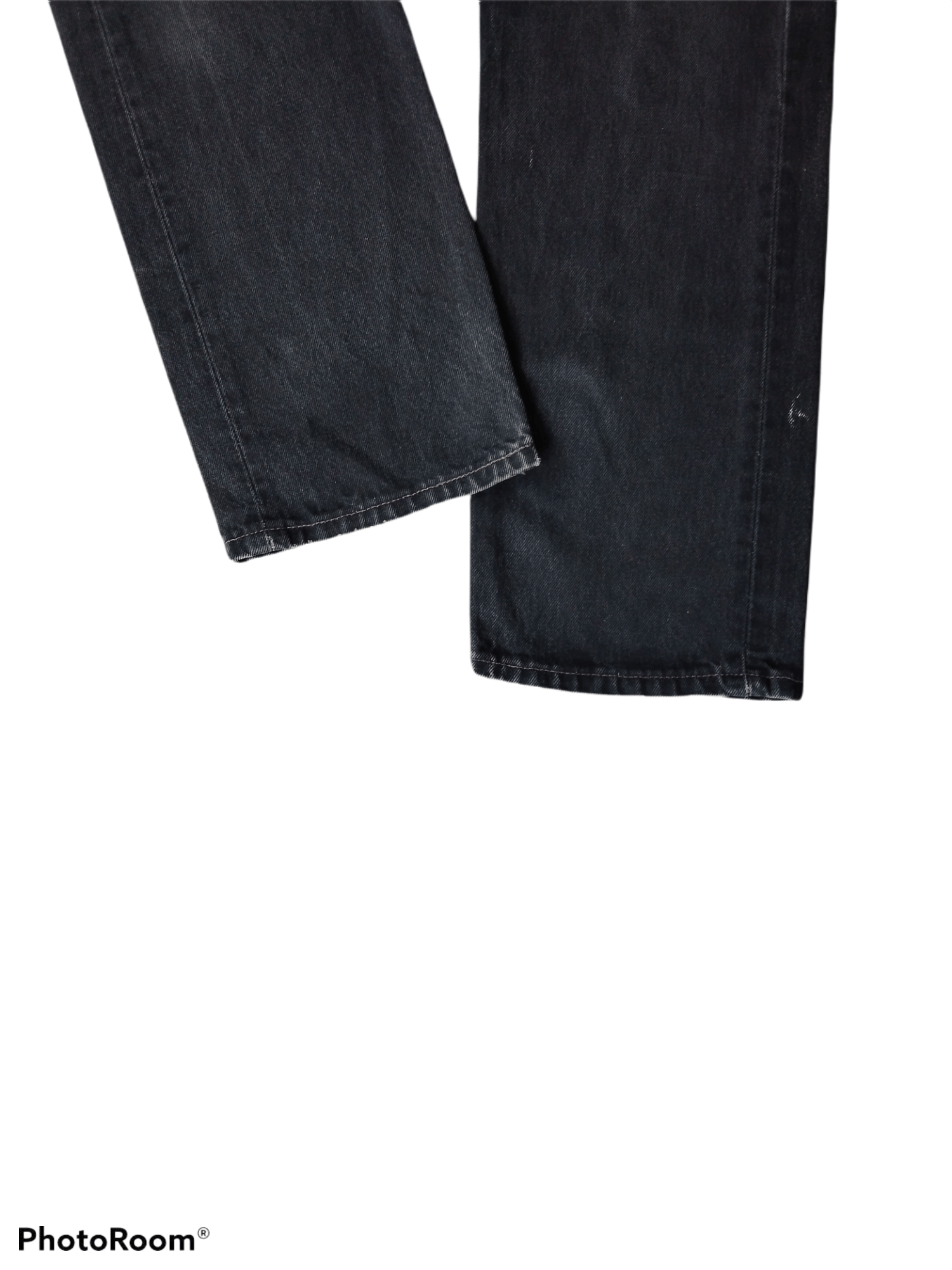 Levi's Vintage Clothing × Vintage DiSTRESSED VINTAGE LEVIS 501 SUPER BLACK DENIM PANTS Size US 31 - 6 Thumbnail