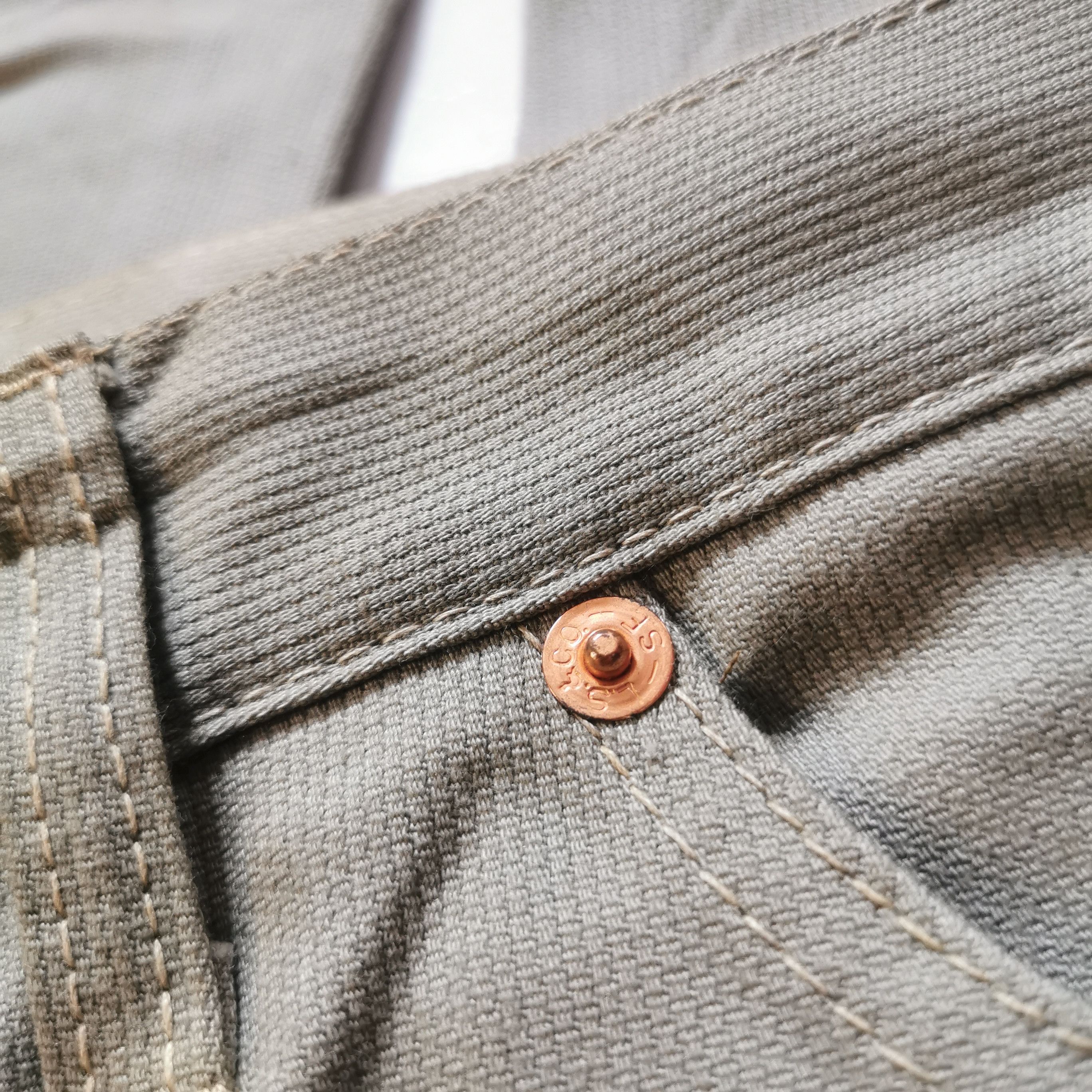 Levi's Vintage Clothing 🔥🔥 Vintage Made In Usa 60s Levis 5200 Big E Denim Jeans Size US 34 / EU 50 - 9 Thumbnail