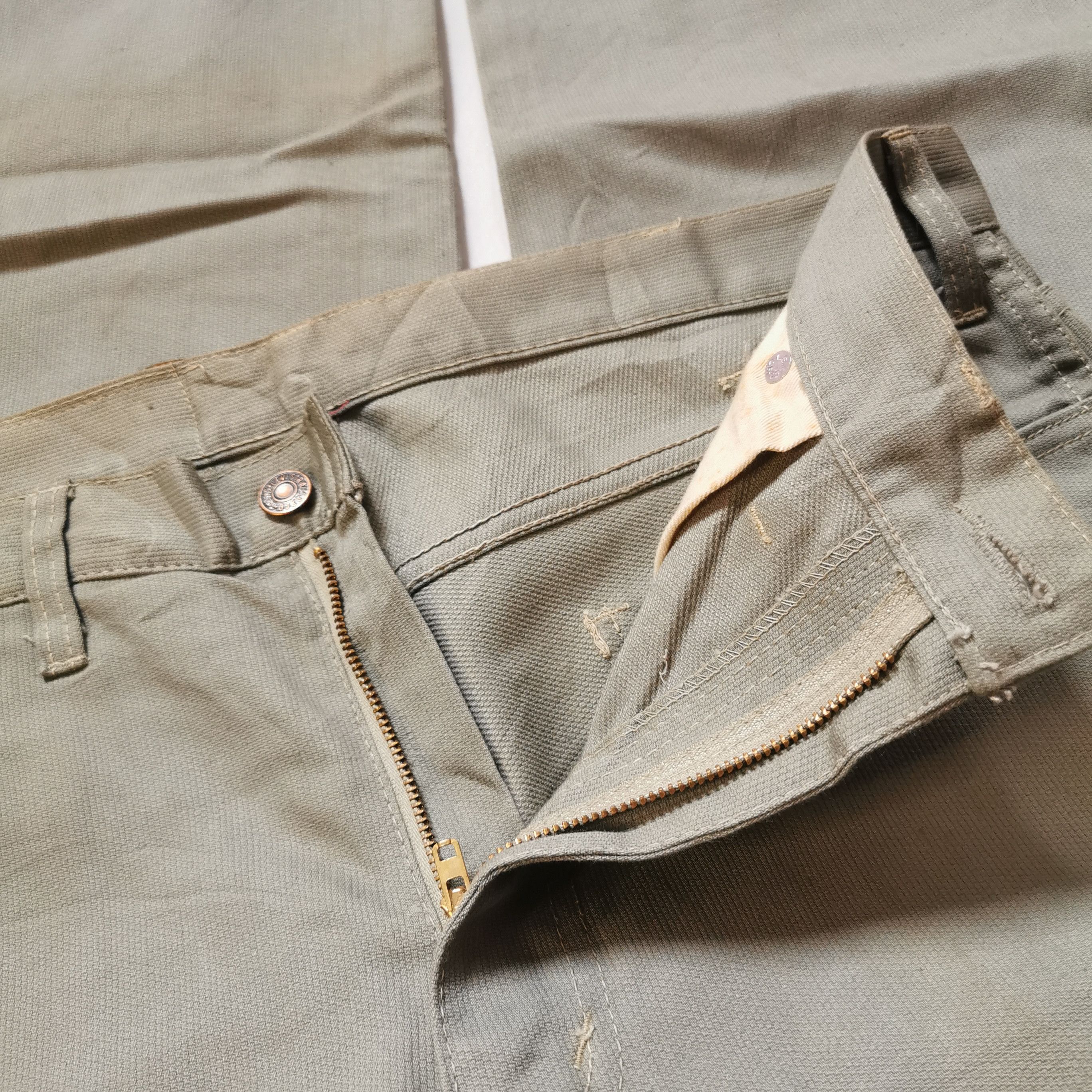 Levi's Vintage Clothing 🔥🔥 Vintage Made In Usa 60s Levis 5200 Big E Denim Jeans Size US 34 / EU 50 - 11 Thumbnail