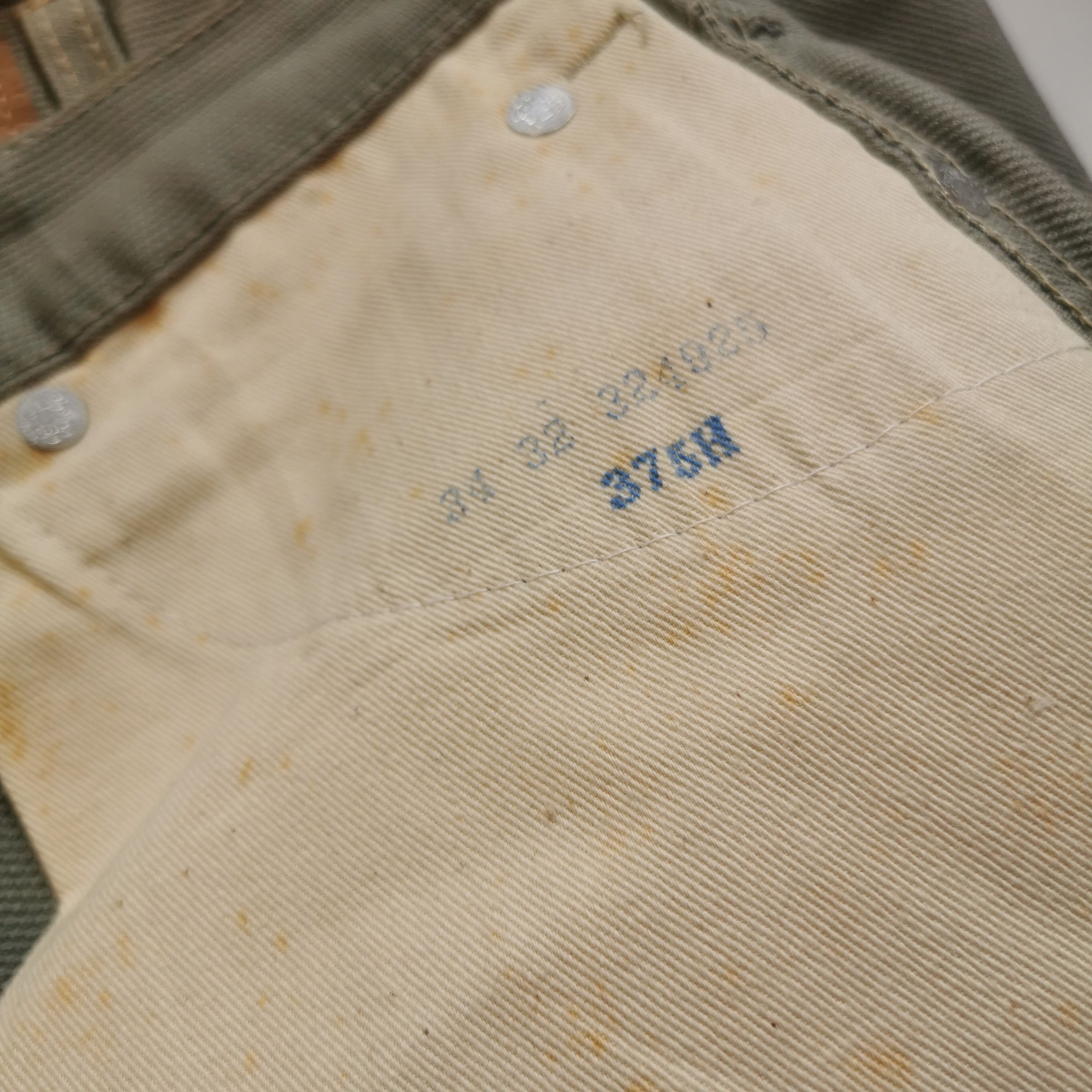 Levi's Vintage Clothing 🔥🔥 Vintage Made In Usa 60s Levis 5200 Big E Denim Jeans Size US 34 / EU 50 - 6 Thumbnail