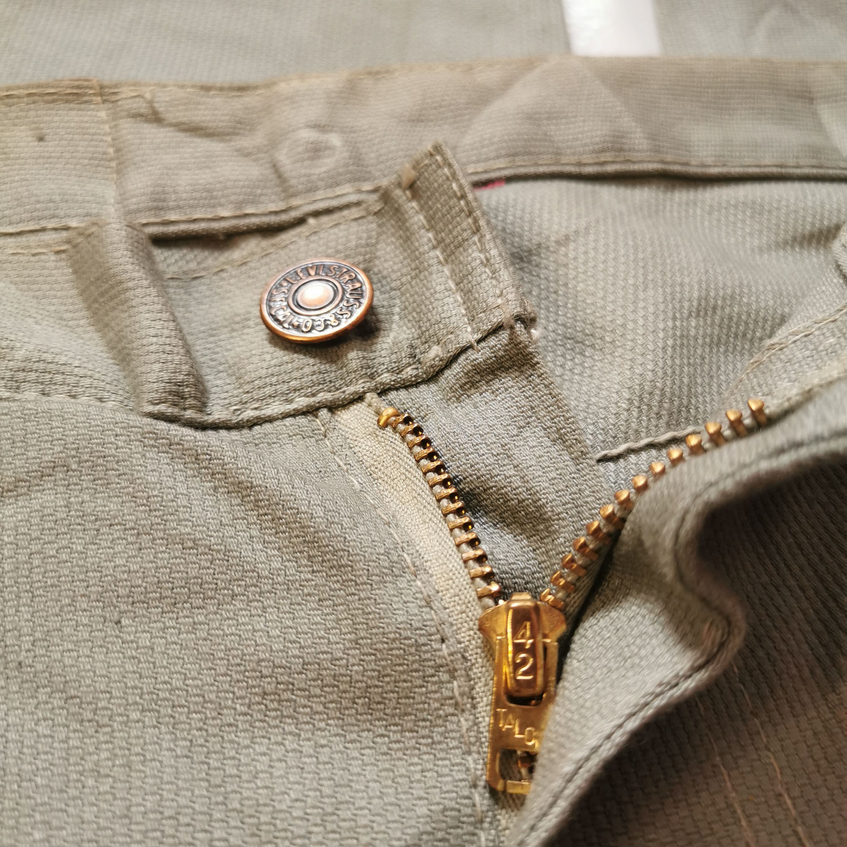 Levi's Vintage Clothing 🔥🔥 Vintage Made In Usa 60s Levis 5200 Big E Denim Jeans Size US 34 / EU 50 - 10 Thumbnail