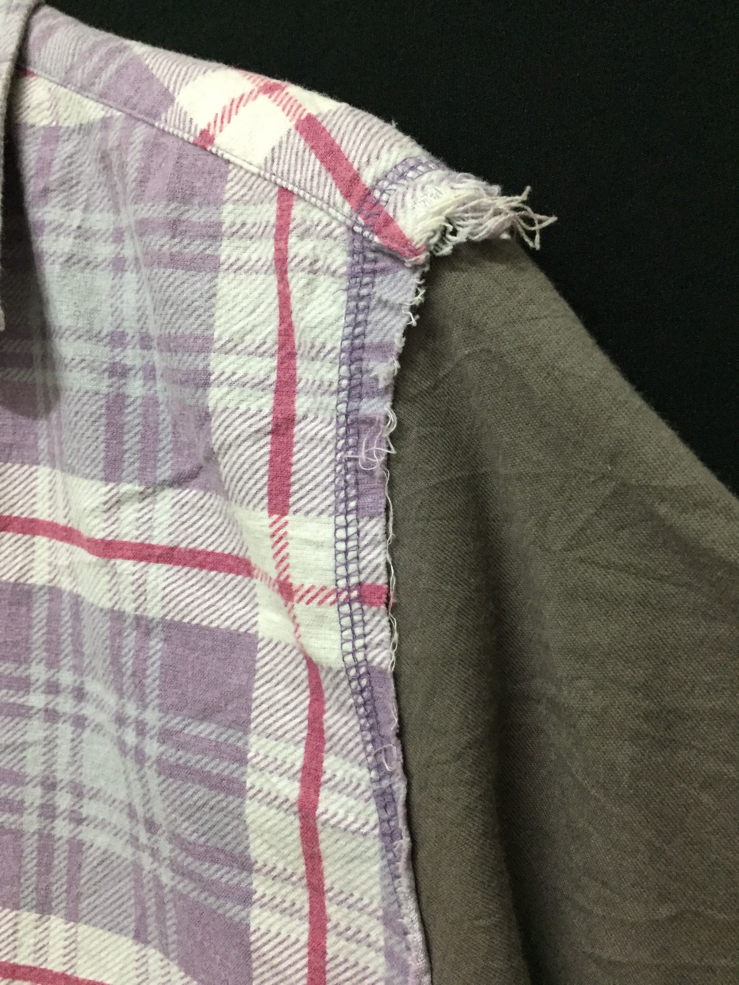 N.Hoolywood N. Hoolywood tartan hybrid fringe flannel Size US M / EU 48-50 / 2 - 6 Thumbnail