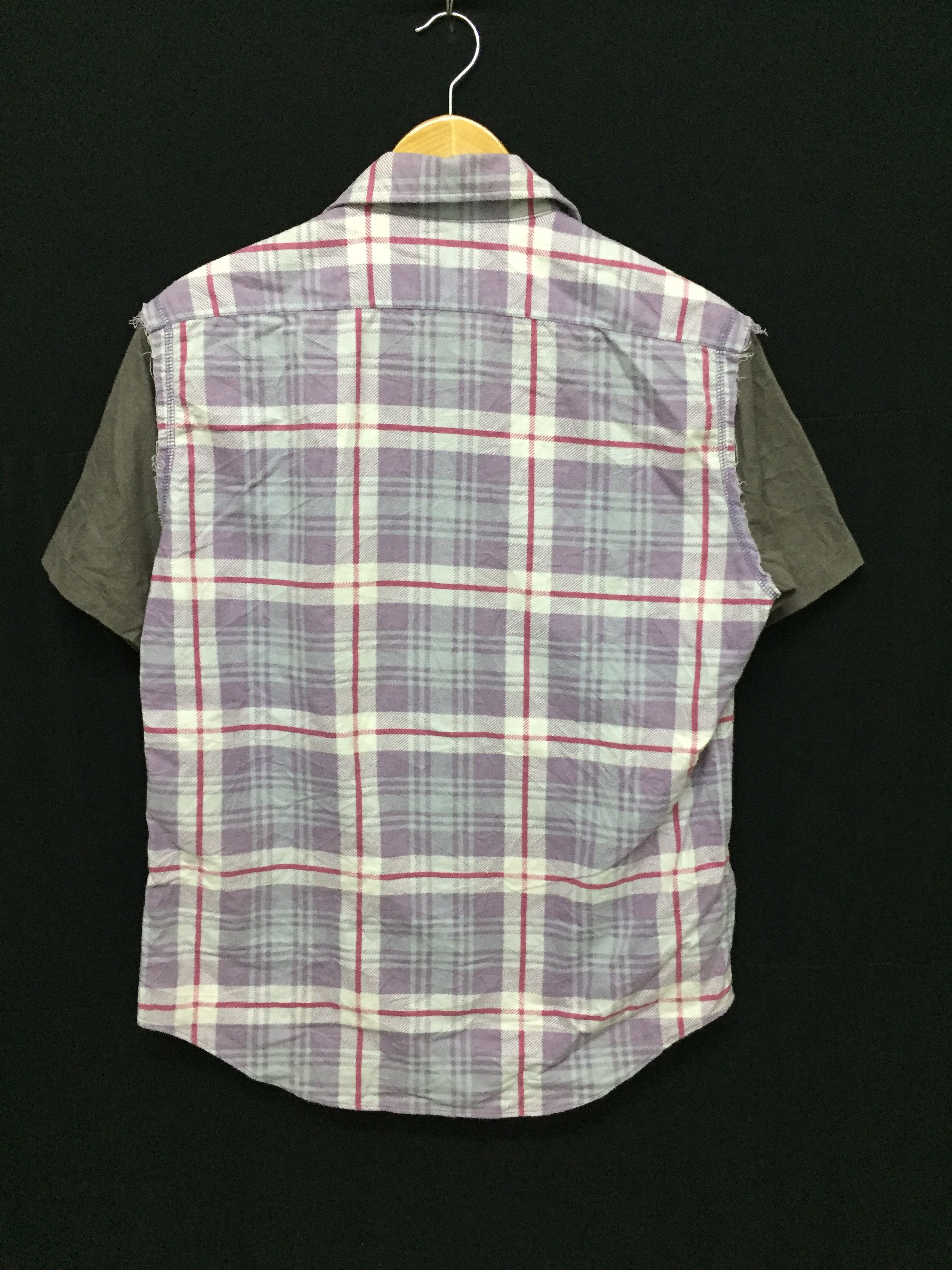 N.Hoolywood N. Hoolywood tartan hybrid fringe flannel Size US M / EU 48-50 / 2 - 7 Thumbnail