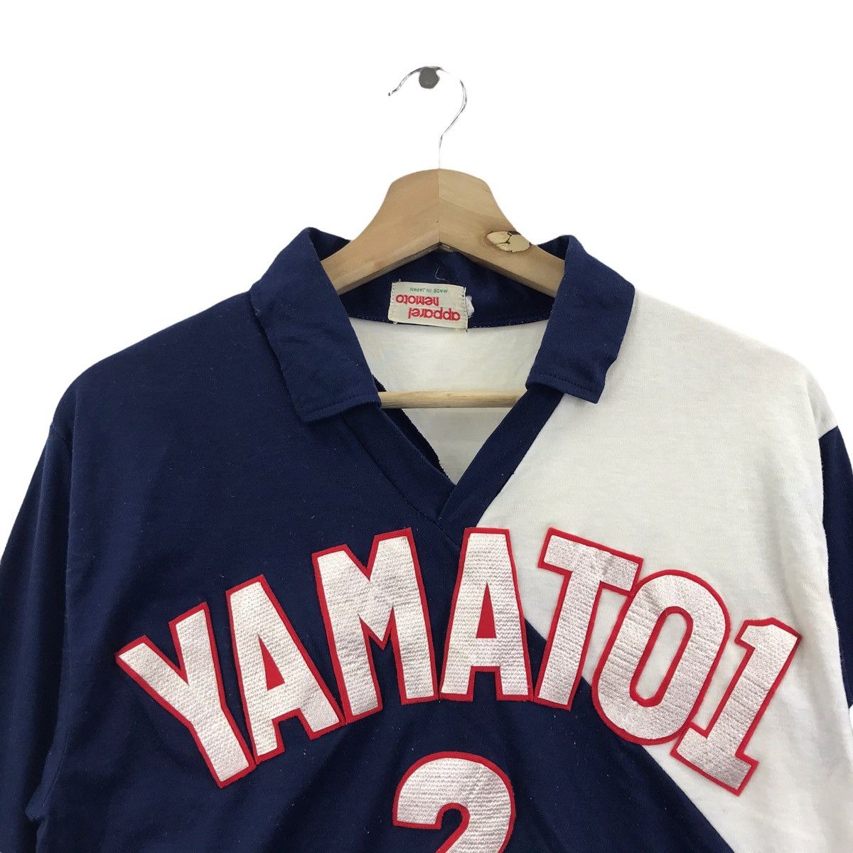 Vintage APPAREL NEMOTO YAMATO1 2 Japan Long Sleeve Shirt Sport Size US S / EU 44-46 / 1 - 2 Thumbnail