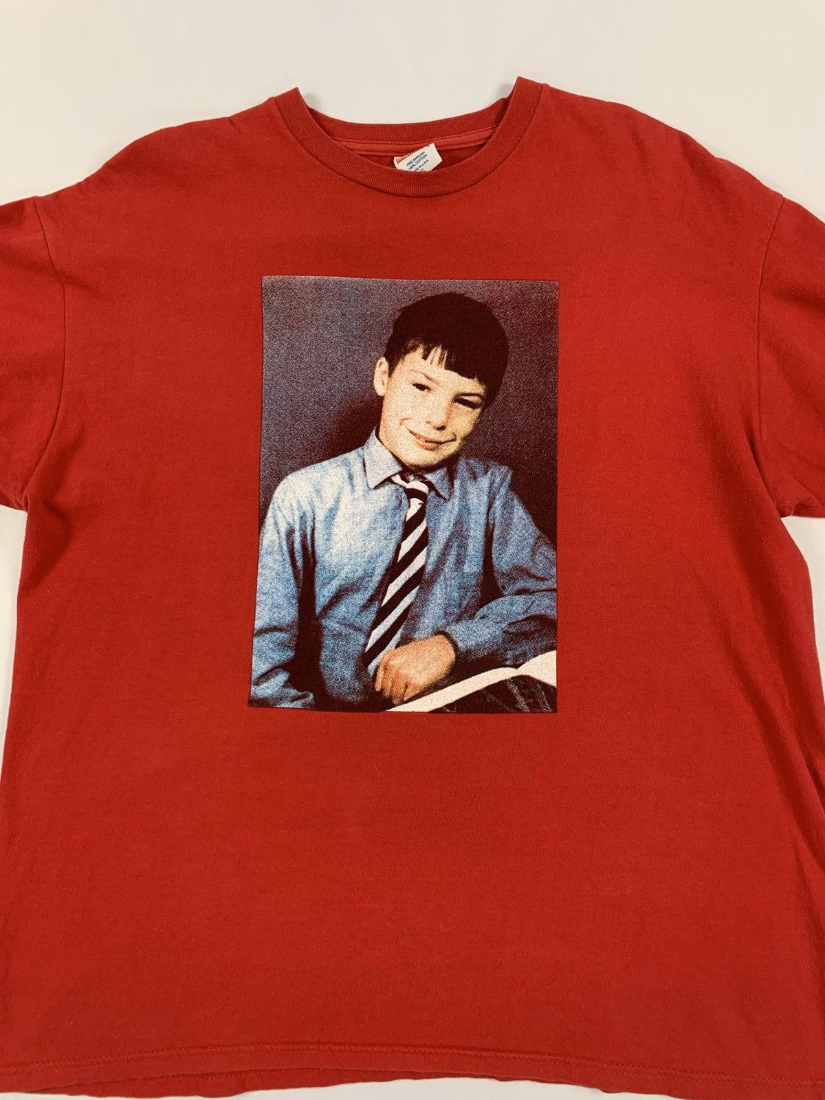 Pre-owned Supreme My Way Tee Xl Sid Vicious Sex Pistols In Red | ModeSens