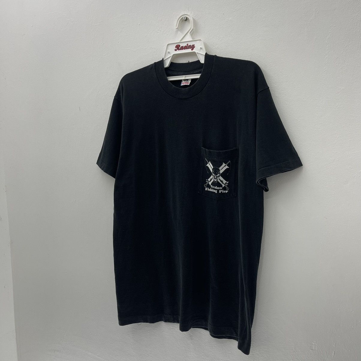 Vintage Vintage 90s T-Shirt Avalon Fishing Fier Nice Design Size US L / EU 52-54 / 3 - 9 Thumbnail