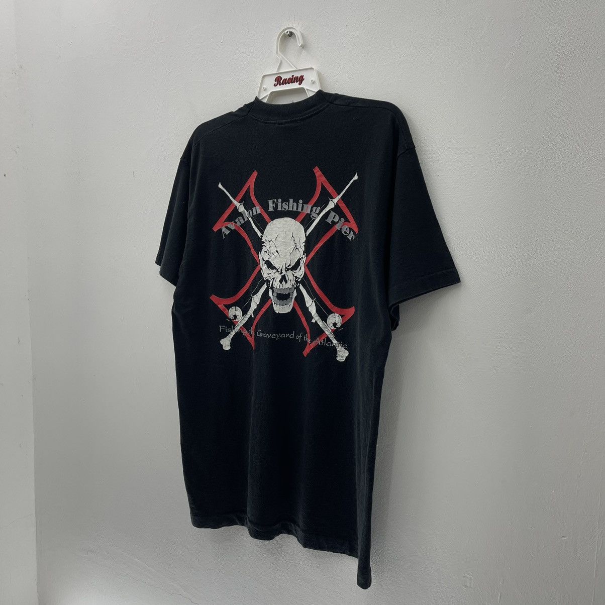 Vintage Vintage 90s T-Shirt Avalon Fishing Fier Nice Design Size US L / EU 52-54 / 3 - 6 Thumbnail