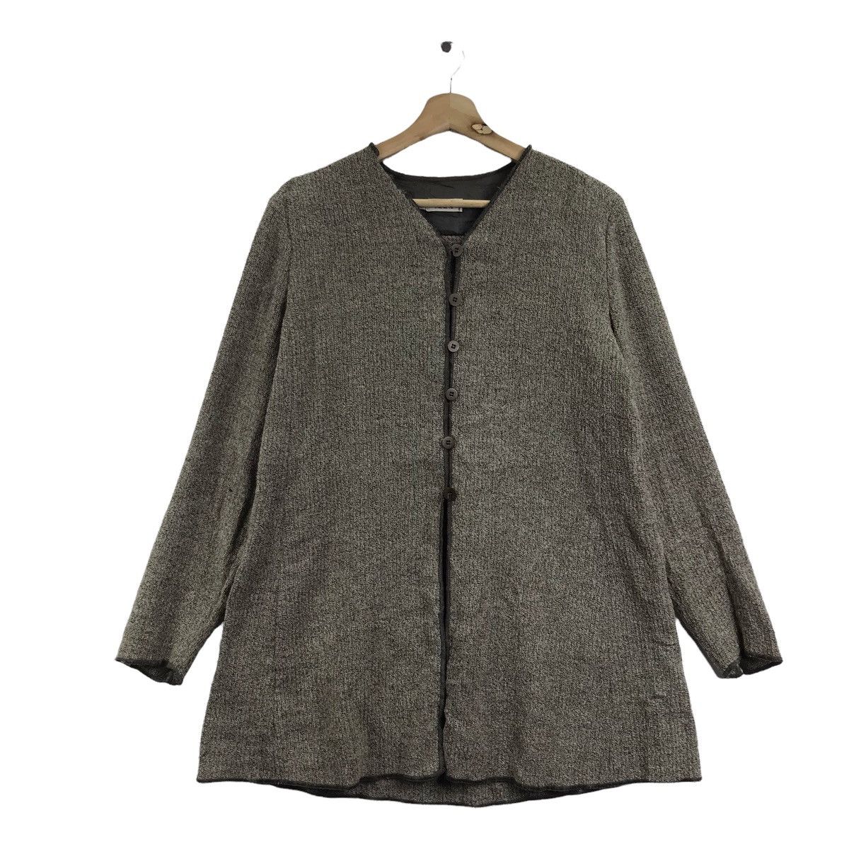 Vintage MANI ITALY Designer Brand Cardigan Sweatshirt Size US M / EU 48-50 / 2 - 1 Thumbnail
