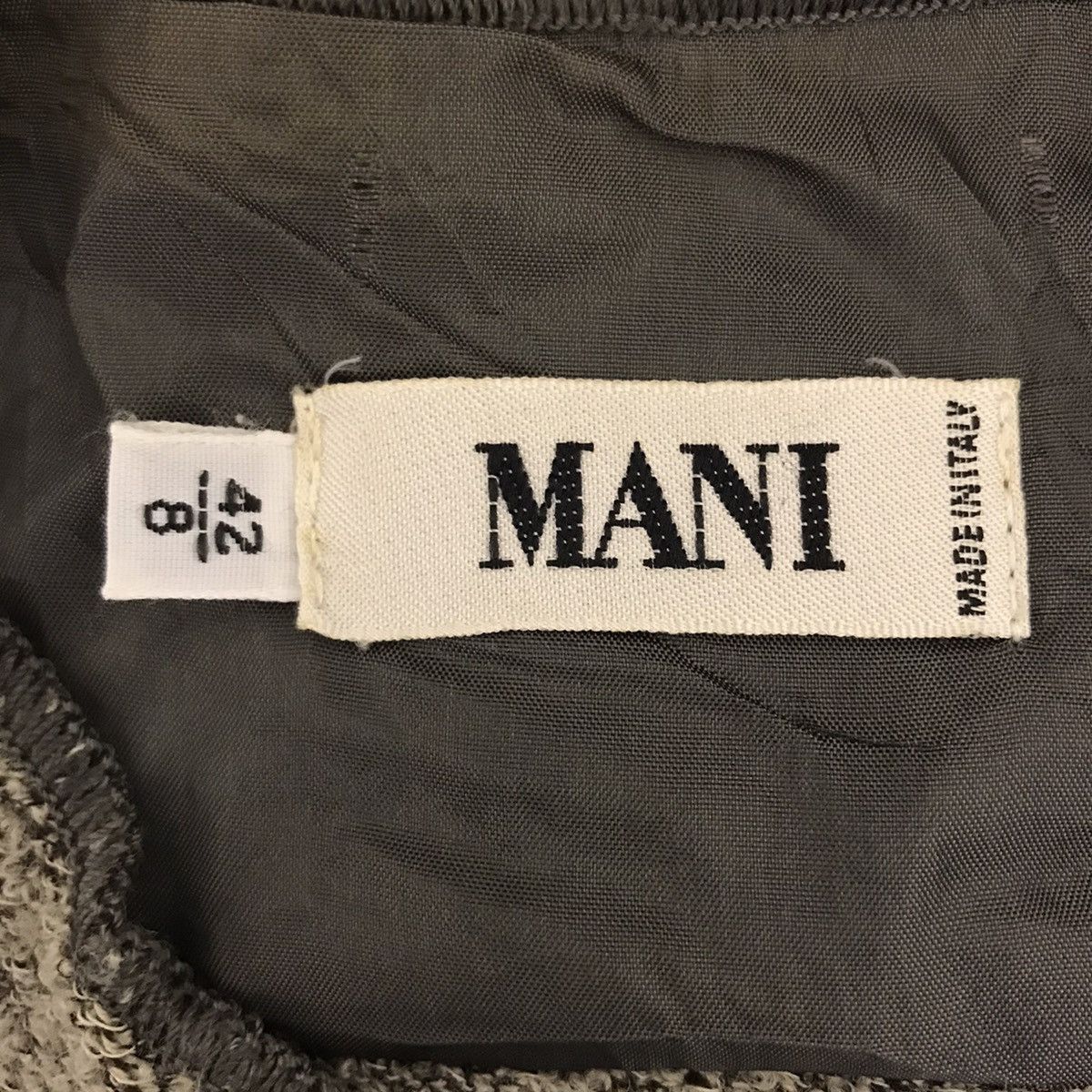 Vintage MANI ITALY Designer Brand Cardigan Sweatshirt Size US M / EU 48-50 / 2 - 3 Thumbnail