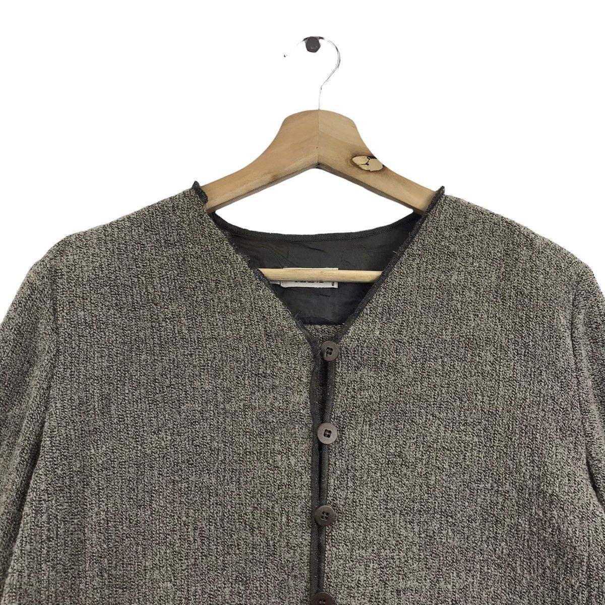 Vintage MANI ITALY Designer Brand Cardigan Sweatshirt Size US M / EU 48-50 / 2 - 2 Thumbnail