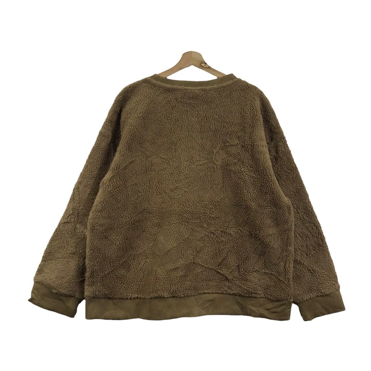 H&M H&M Japan Brand Pocket Deep Pile Fleece Retro Sherpa Jacket Size US XL / EU 56 / 4 - 12 Thumbnail