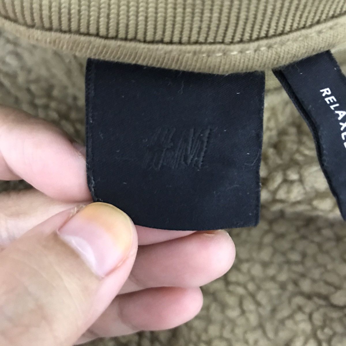H&M H&M Japan Brand Pocket Deep Pile Fleece Retro Sherpa Jacket Size US XL / EU 56 / 4 - 4 Thumbnail