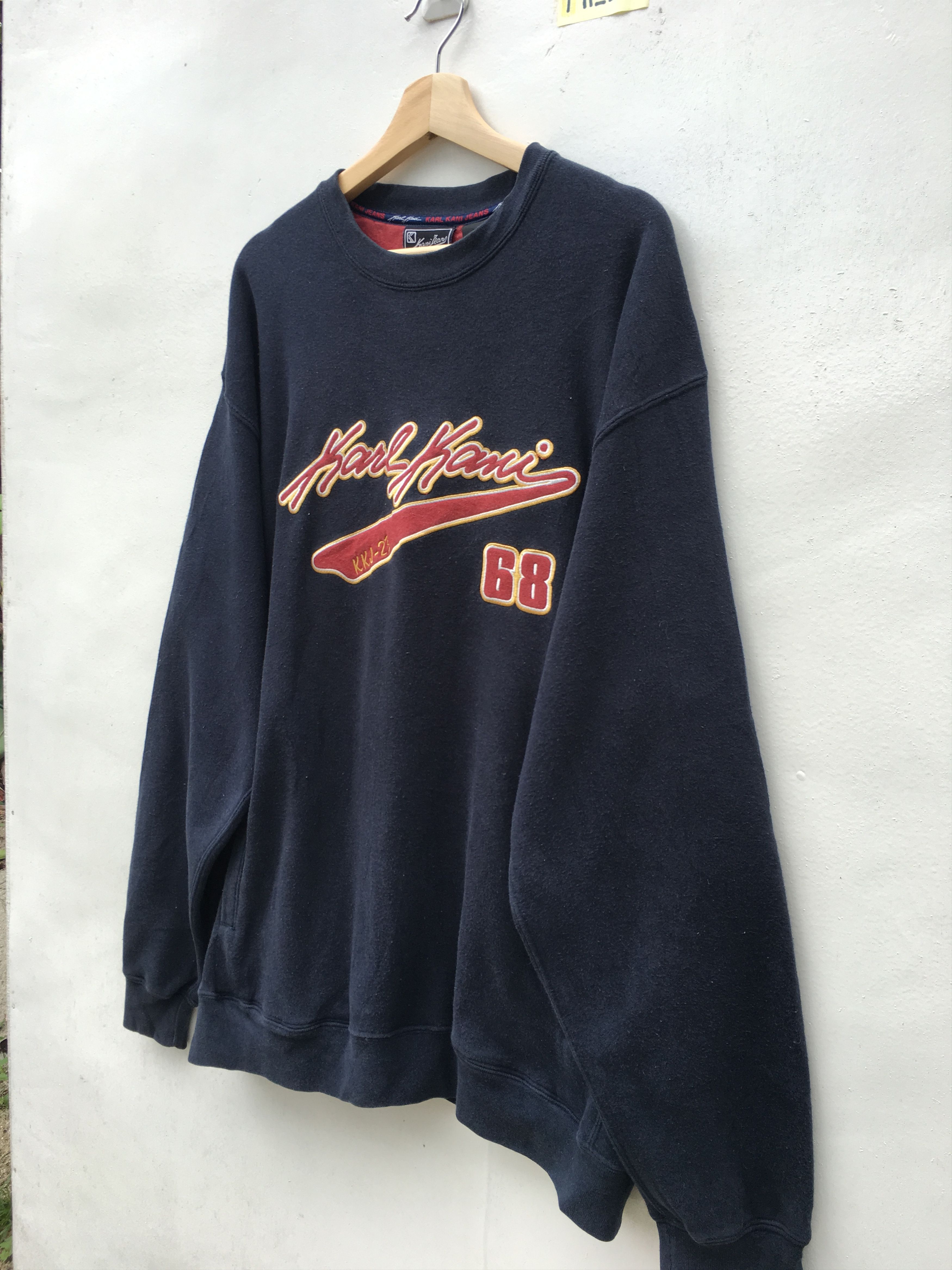 Karl Kani Vintage Karl Kani Sweatshirt Embroidery Big Logo Jumper Size US XL / EU 56 / 4 - 3 Thumbnail