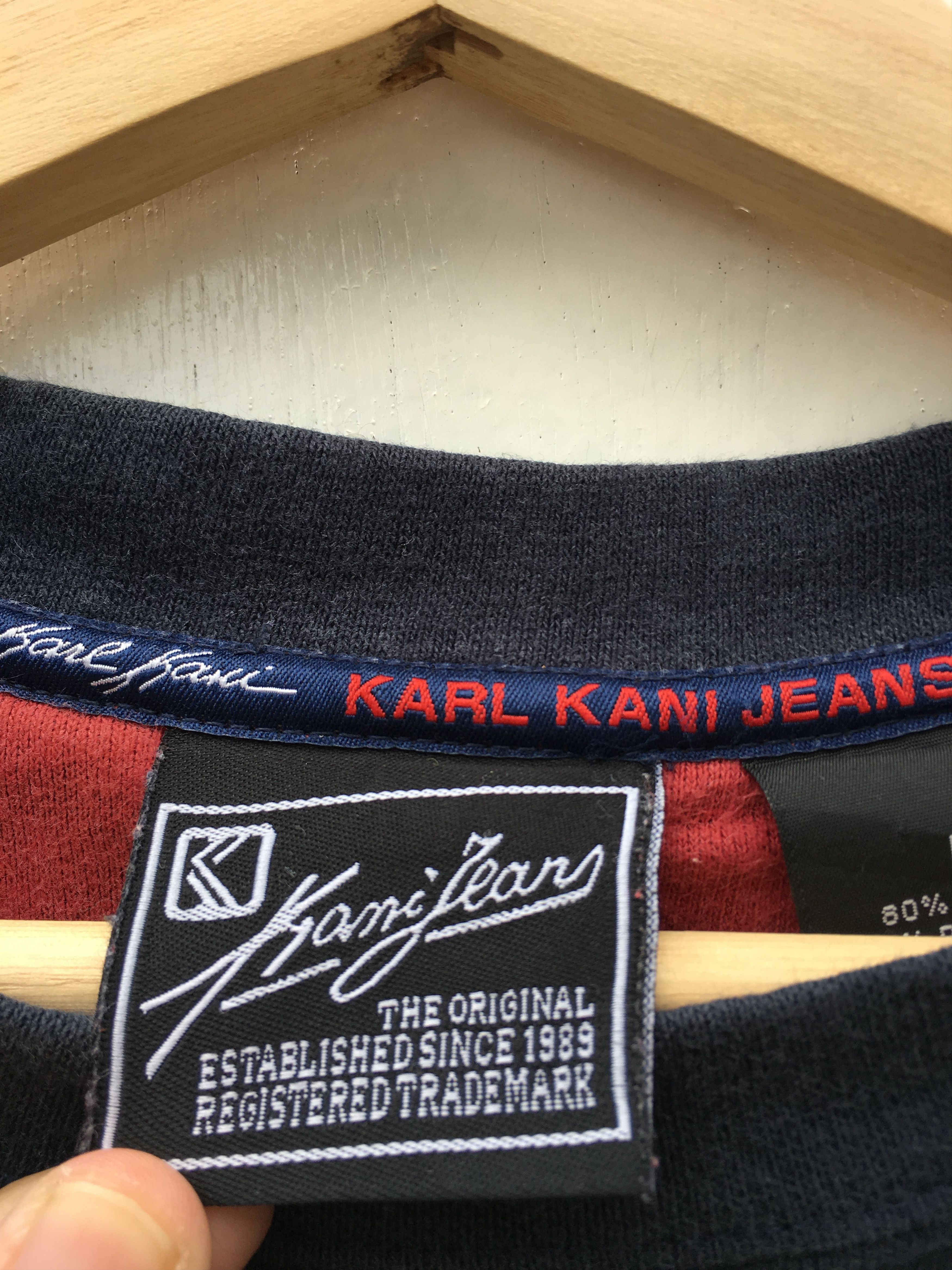 Karl Kani Vintage Karl Kani Sweatshirt Embroidery Big Logo Jumper Size US XL / EU 56 / 4 - 5 Thumbnail