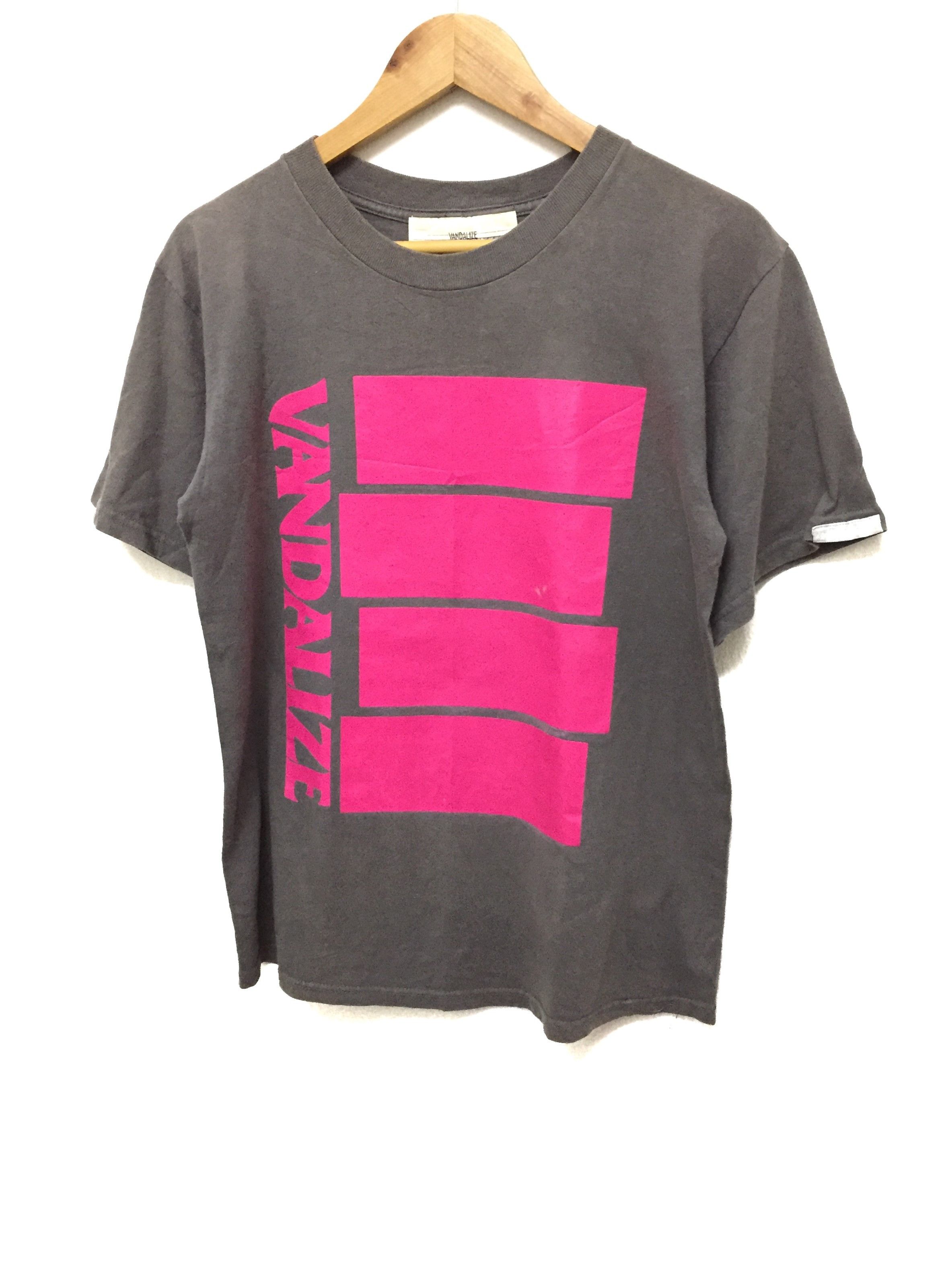 image of 90's Vandalize Black Flag Raf Simons Undercover in Brown, Men's (Size Medium)