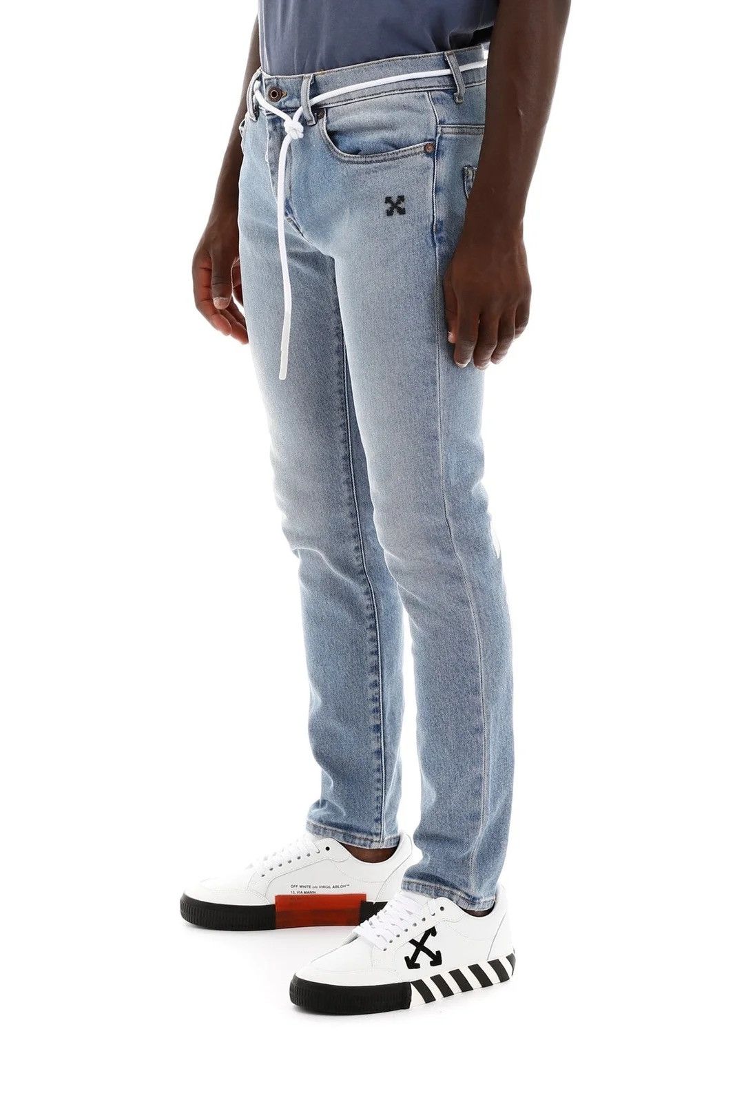 Off-White Off-White Arrow Patch Diagonal Bands Skinny Size US 34 / EU 50 - 6 Thumbnail