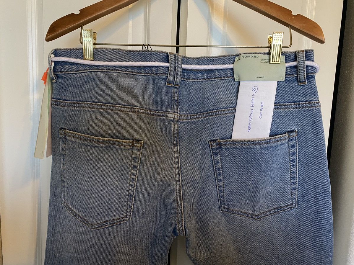Off-White Off-White Arrow Patch Diagonal Bands Skinny Size US 34 / EU 50 - 4 Thumbnail
