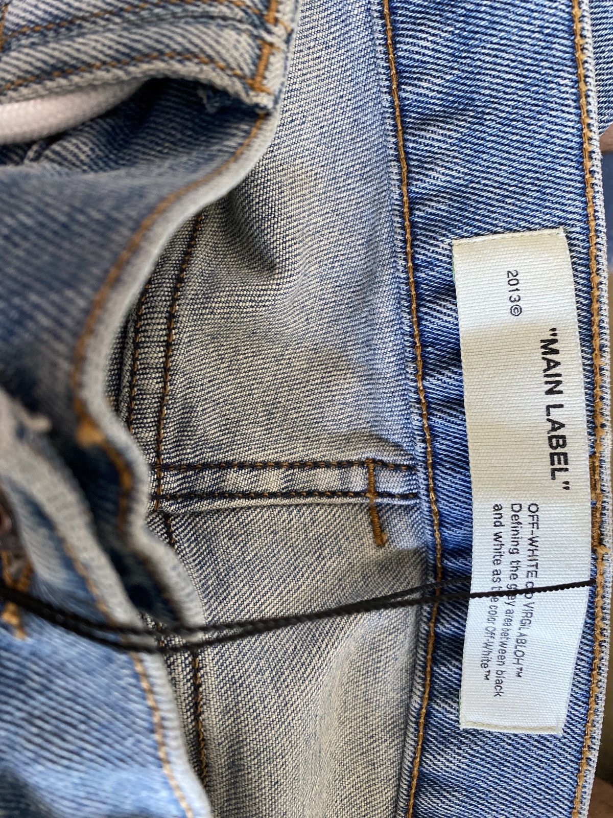 Off-White Off-White Arrow Patch Diagonal Bands Skinny Size US 34 / EU 50 - 7 Thumbnail