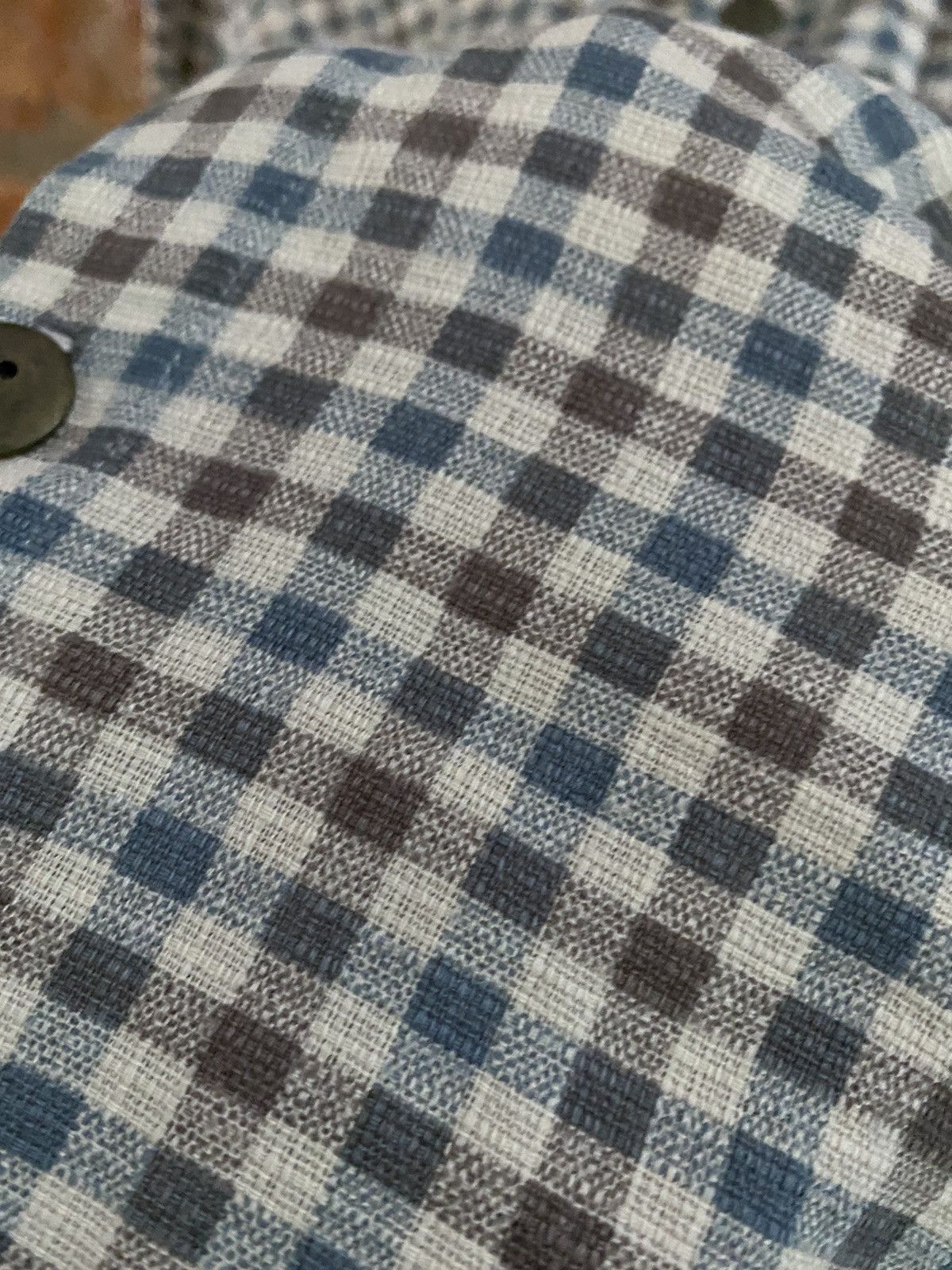 20471120 × Beauty Beast 90s Beauty: Beast high collar check shirt Size US M / EU 48-50 / 2 - 6 Thumbnail