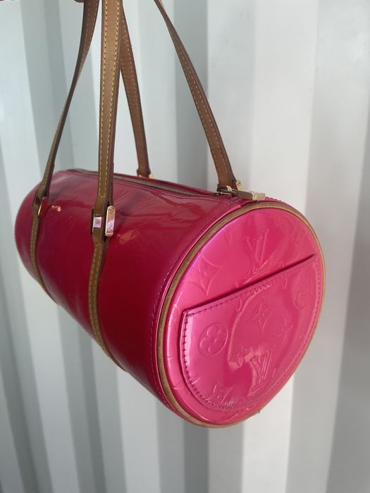 Louis Vuitton Pink Monogram Vernis Bedford Handbag