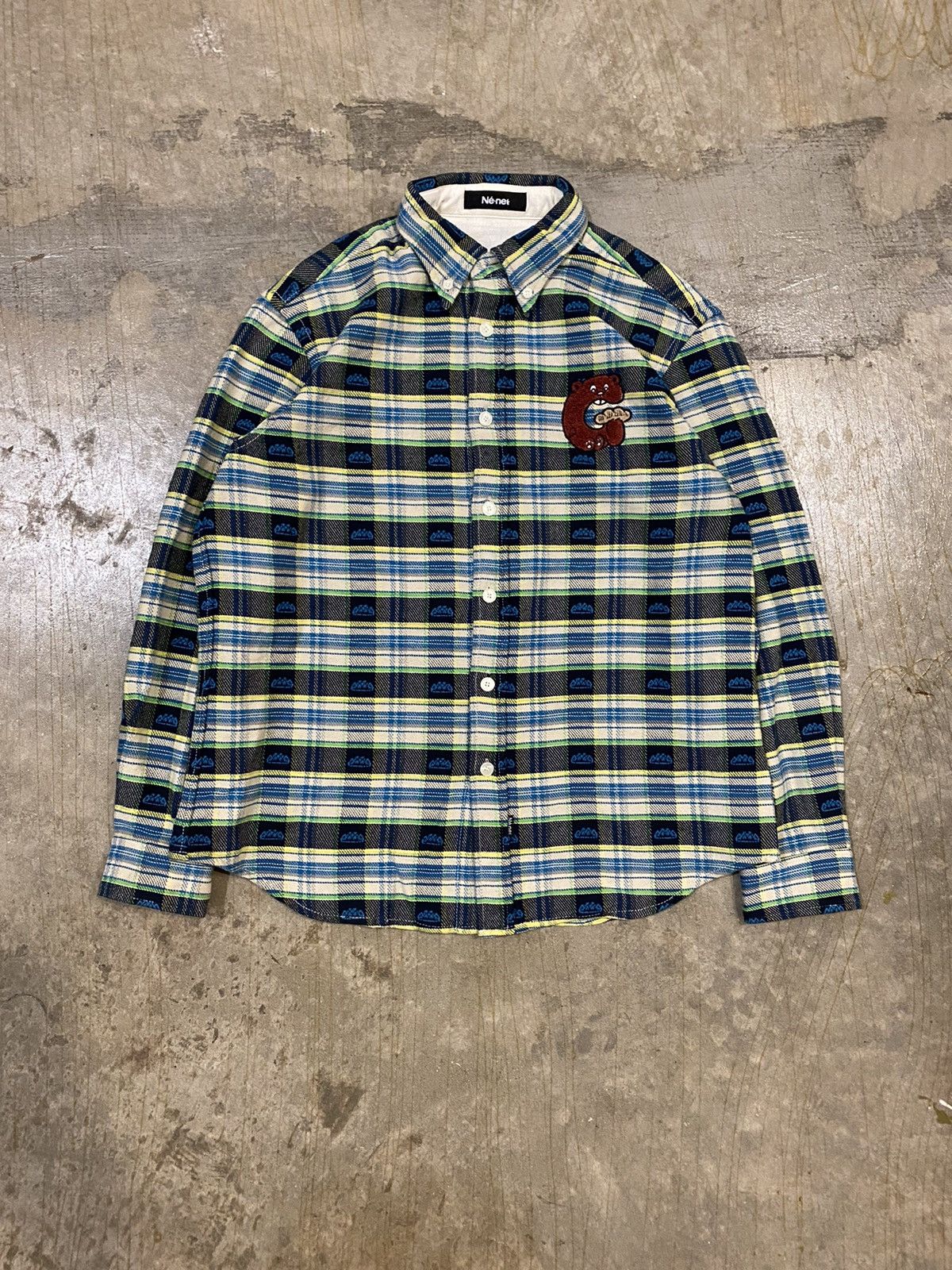 Ne-Net Ne-Net heavy jacquard overshirt Size US M / EU 48-50 / 2 - 2 Thumbnail