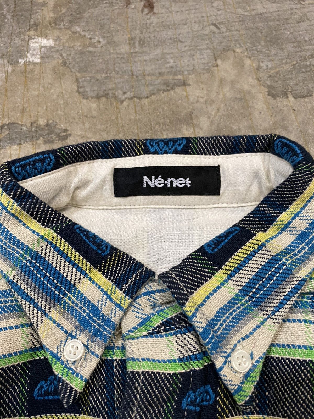 Ne-Net Ne-Net heavy jacquard overshirt Size US M / EU 48-50 / 2 - 9 Thumbnail