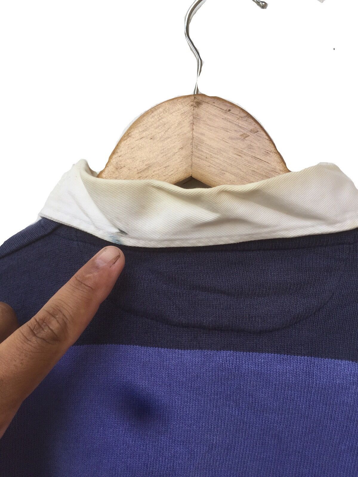 NFL × Vintage RARE BARBARIAN RUGBY WEAR HALF BUTTON CREWNECK Size US M / EU 48-50 / 2 - 6 Thumbnail