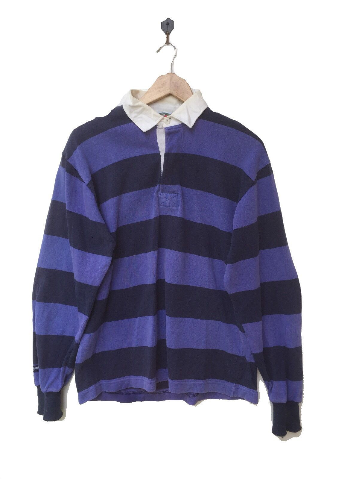 NFL × Vintage RARE BARBARIAN RUGBY WEAR HALF BUTTON CREWNECK Size US M / EU 48-50 / 2 - 1 Thumbnail