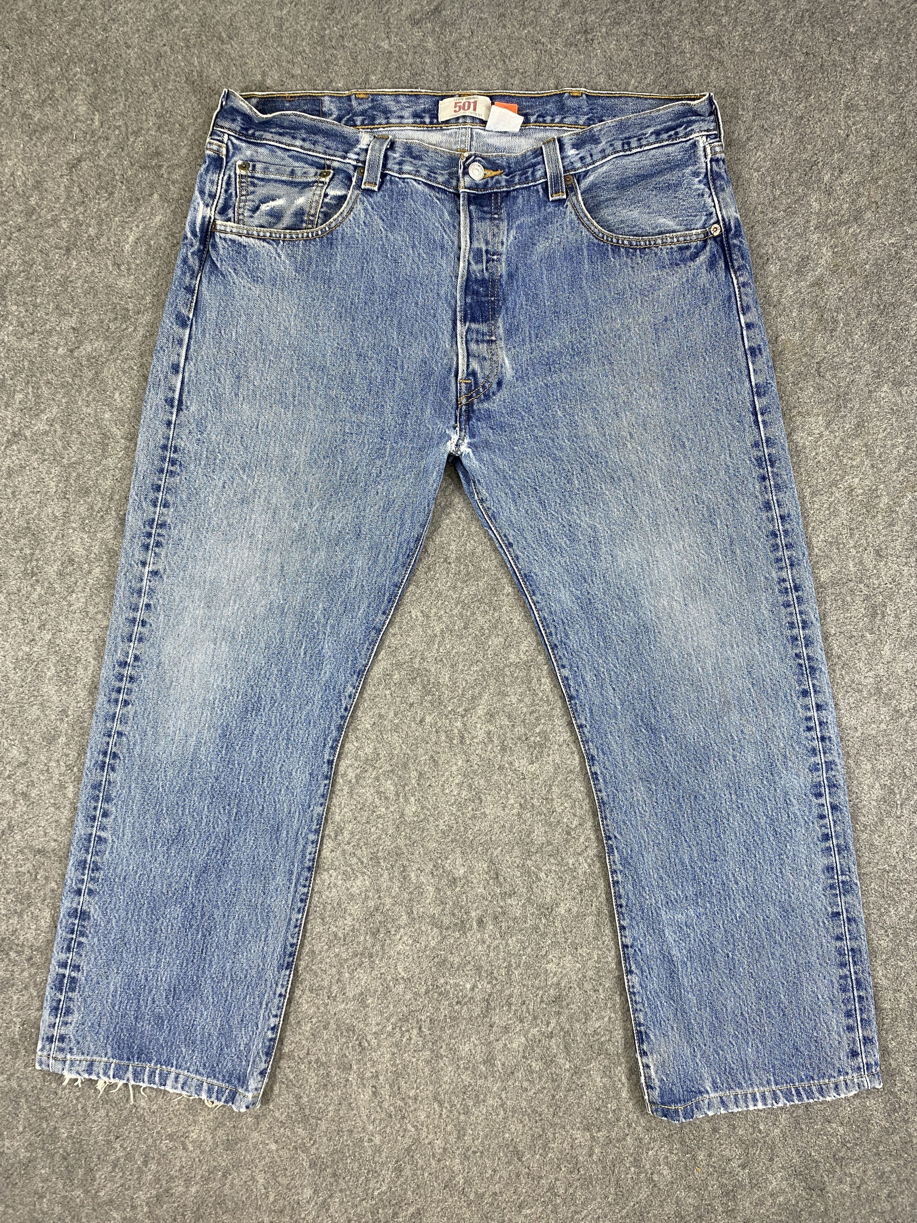 Vintage Blue Vintage Levi's 501 Jeans 38x27 Denim -JN2354 | Grailed