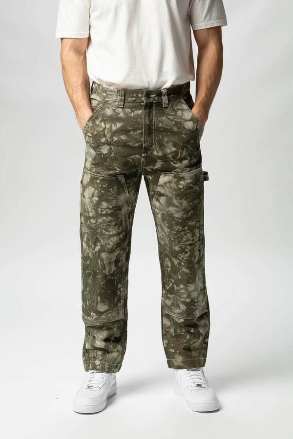 Hype × Stussy Final Drop🔥🔥 Stussy Dyed Work Pant Carpenter