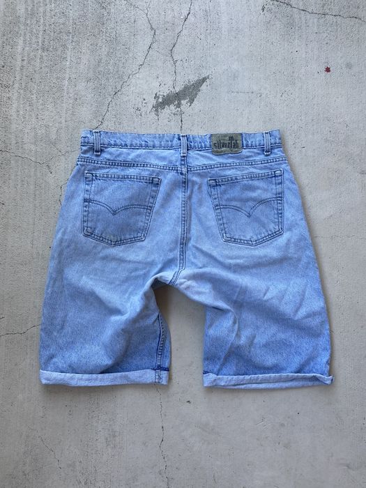 Vintage Y2K Distressed Levis Carpenter Shorts Size 34 Denim 