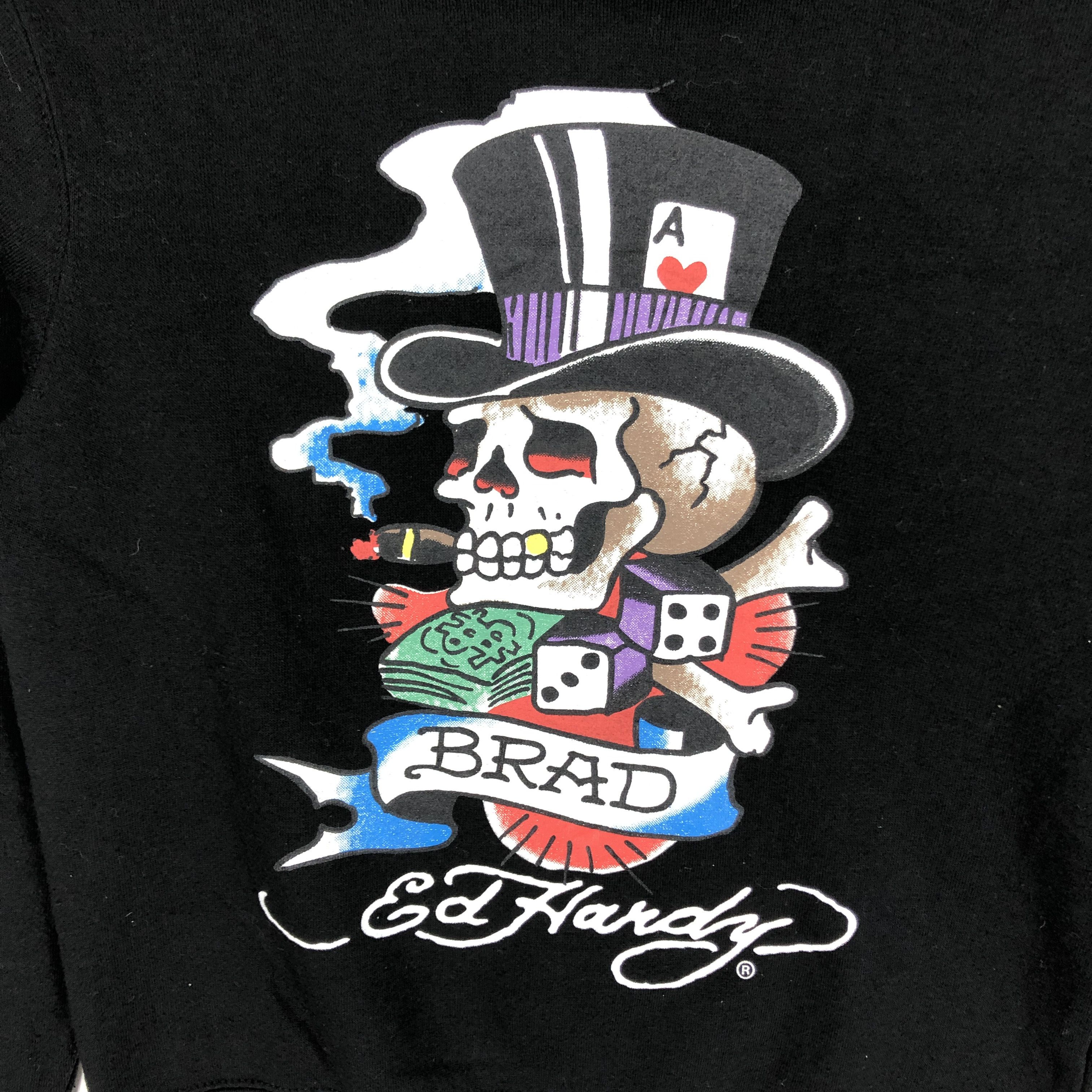Ed Hardy ED HARDY Kids Crew Neck Sweatshirt #2489-87 Size US S / EU 44-46 / 1 - 2 Thumbnail