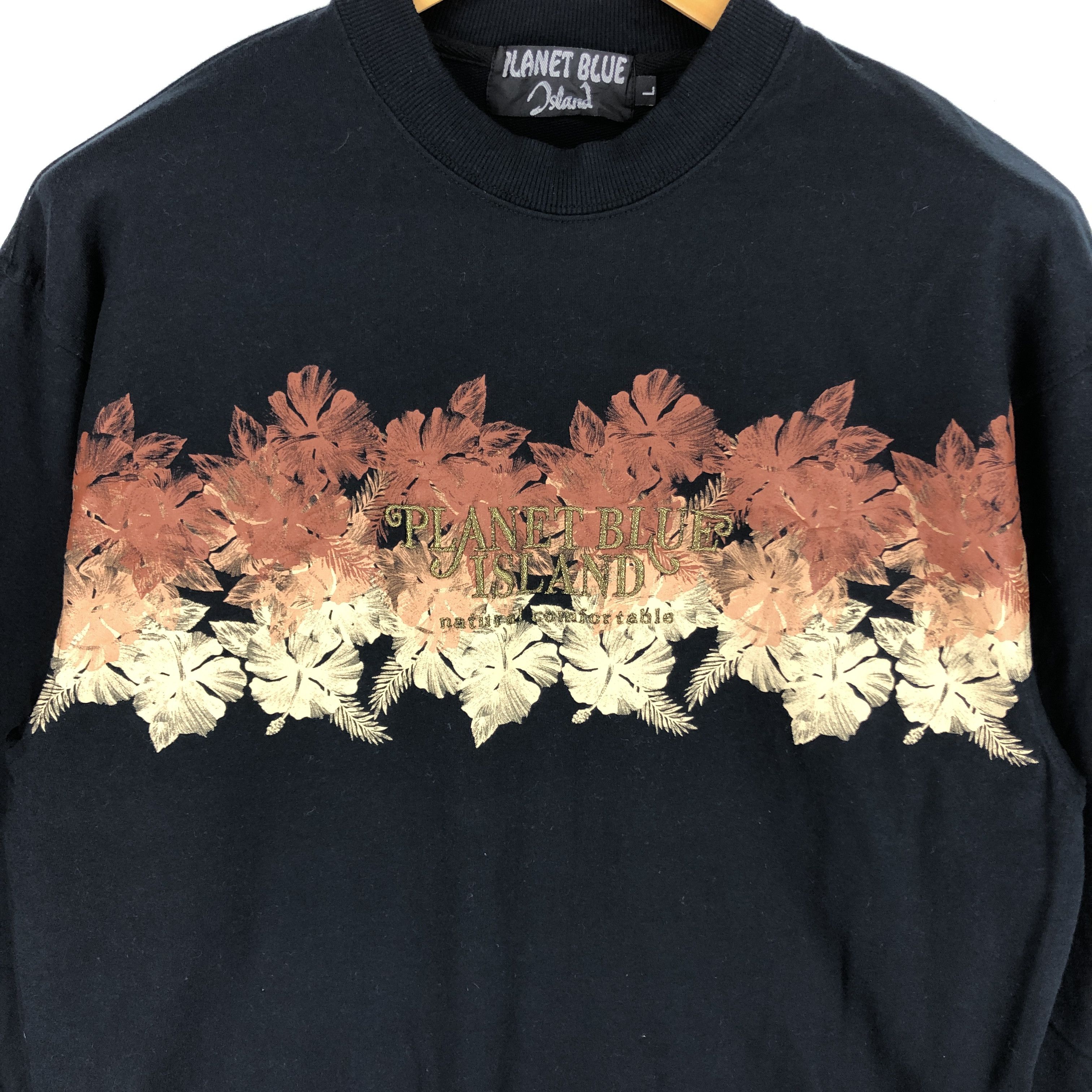 Other PLANET BLUE ISLAND Crew Neck Sweatshirt #2450-85 Size US M / EU 48-50 / 2 - 2 Thumbnail