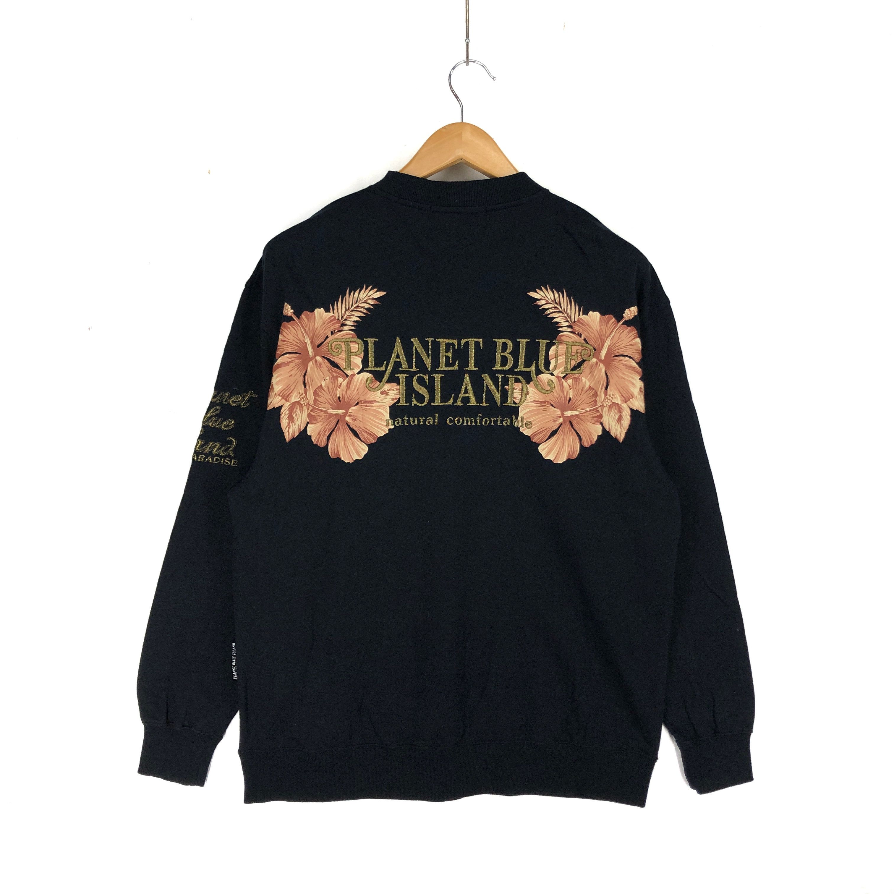 Other PLANET BLUE ISLAND Crew Neck Sweatshirt #2450-85 Size US M / EU 48-50 / 2 - 7 Thumbnail
